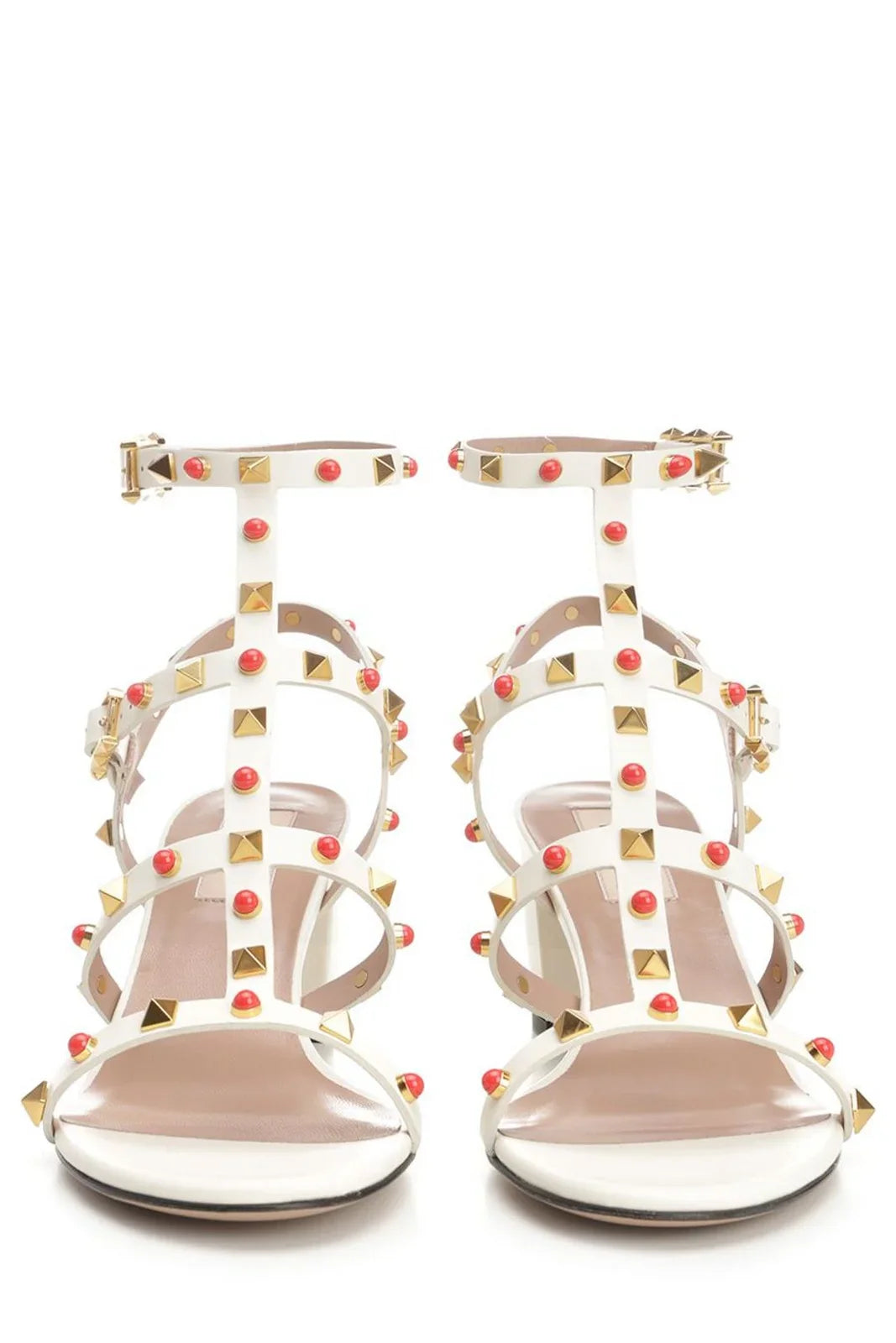 VALENTINO SANDAL BRASS STUDS - BEYMEN