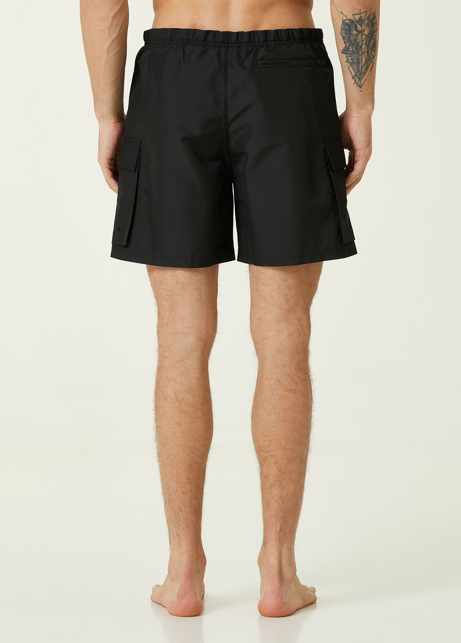 OFF-WHITE CLASSIC IND CARGO SWIMSHORTS - BEYMEN
