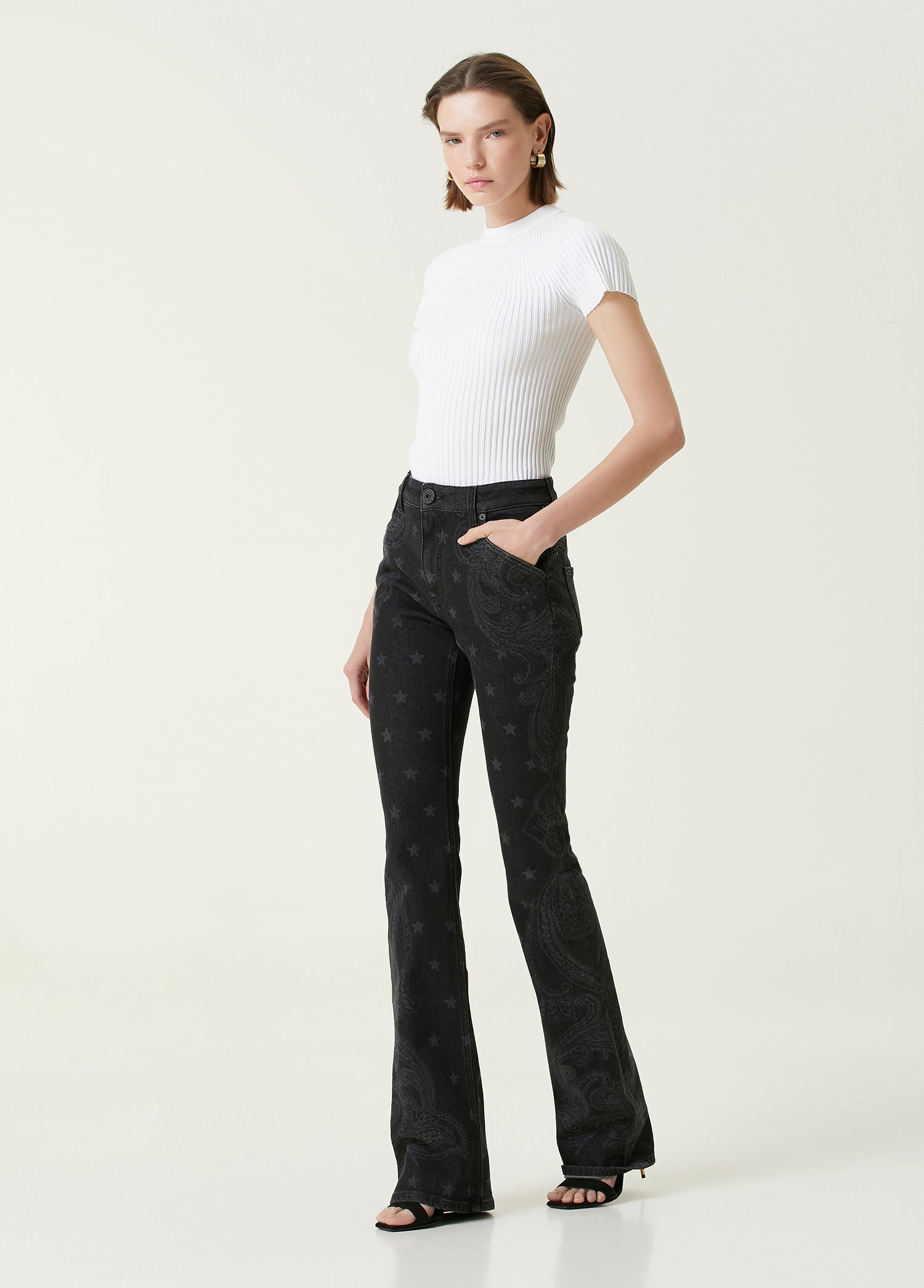 BALMAIN BOOTCUT DENIM PANTS - BEYMEN