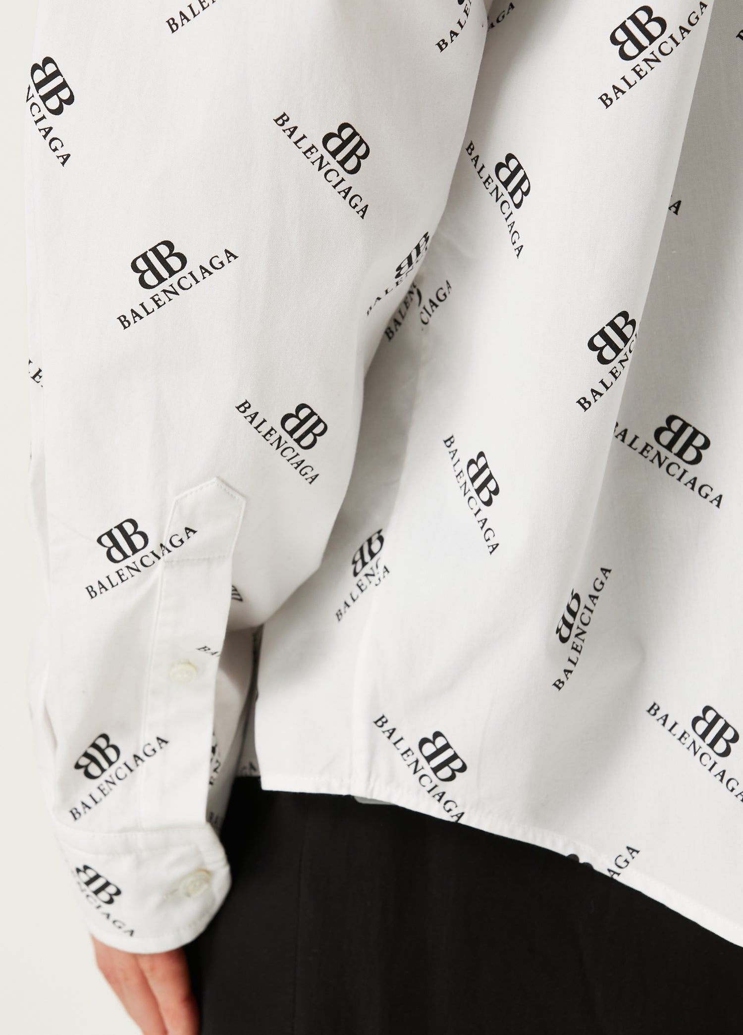 BALENCIAGA L/S LARGE FIT SHIRT - BEYMEN
