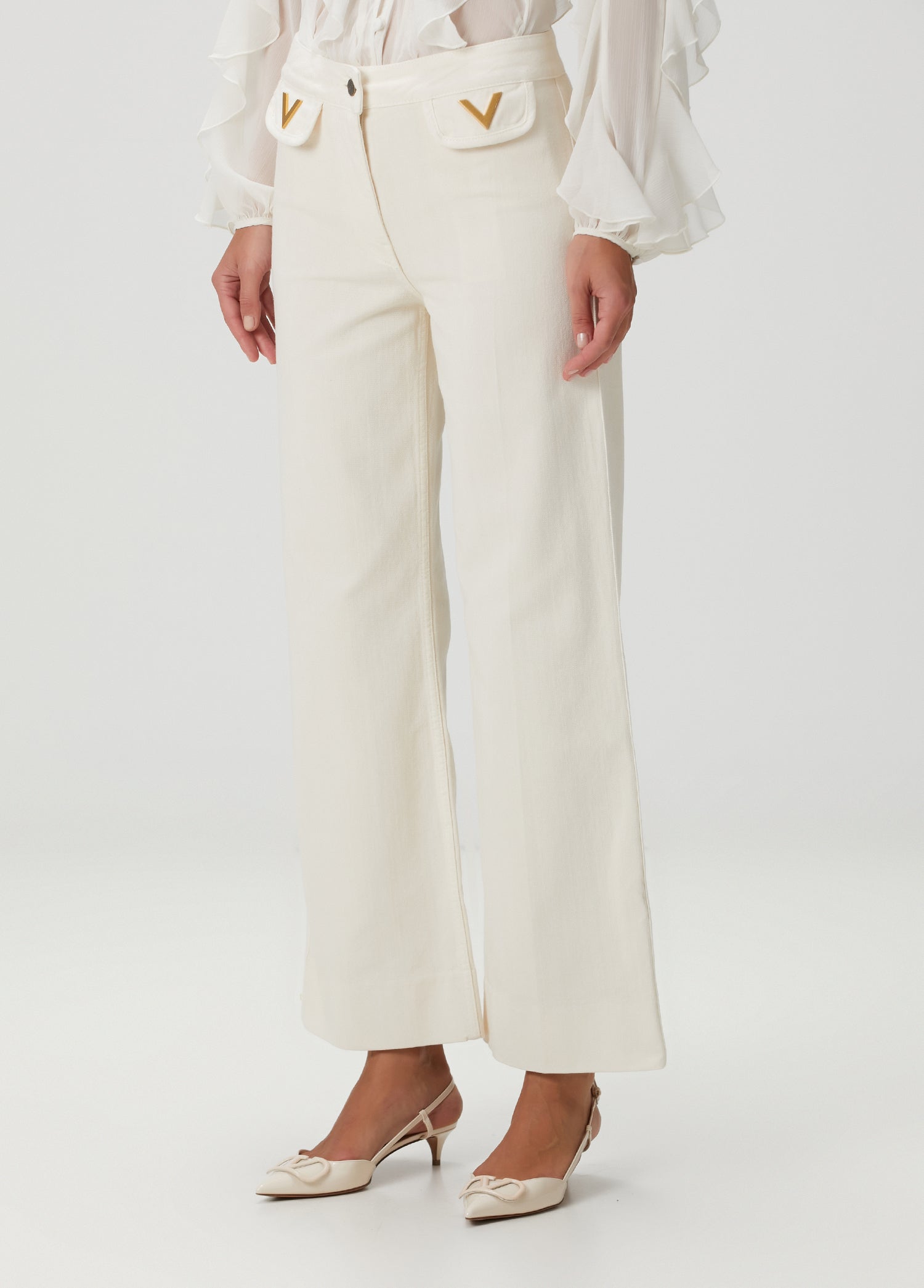 VALENTINO GARAVANI DENIM BOTTOMS - BEYMEN