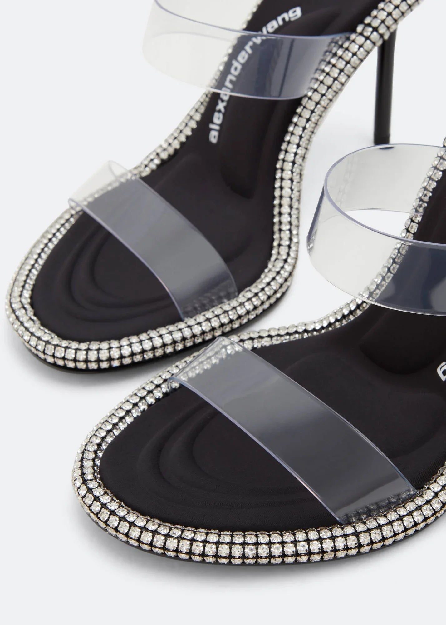 Alexander Wang NOVA CRYSTAL SLIDE SANDAL