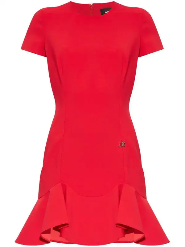DSQUARED2 PEPLUM HEMLINE DRESS - BEYMEN