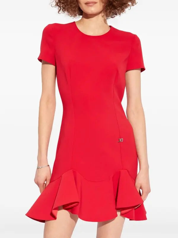 DSQUARED2 PEPLUM HEMLINE DRESS - BEYMEN