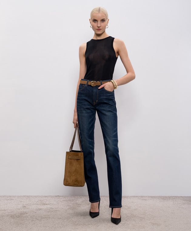 TOM FORD COMFORT DENIM STRAIGHT PANTS - BEYMEN