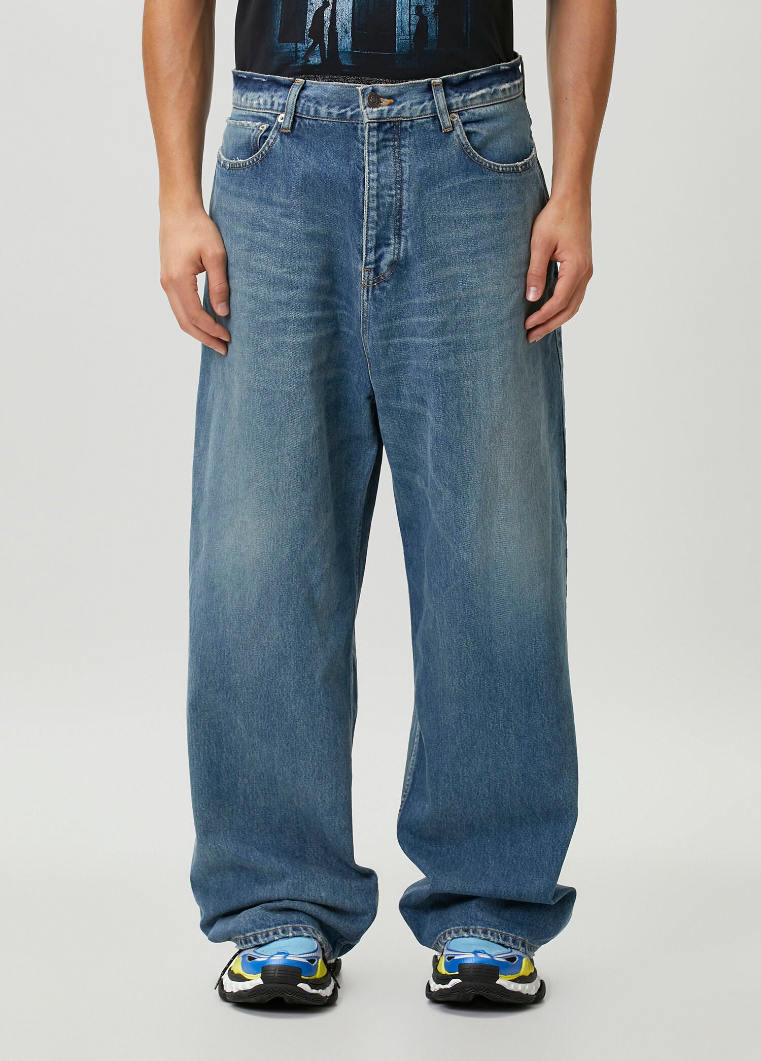 BALENCIAGA BAGGY FIT JEANS - BEYMEN