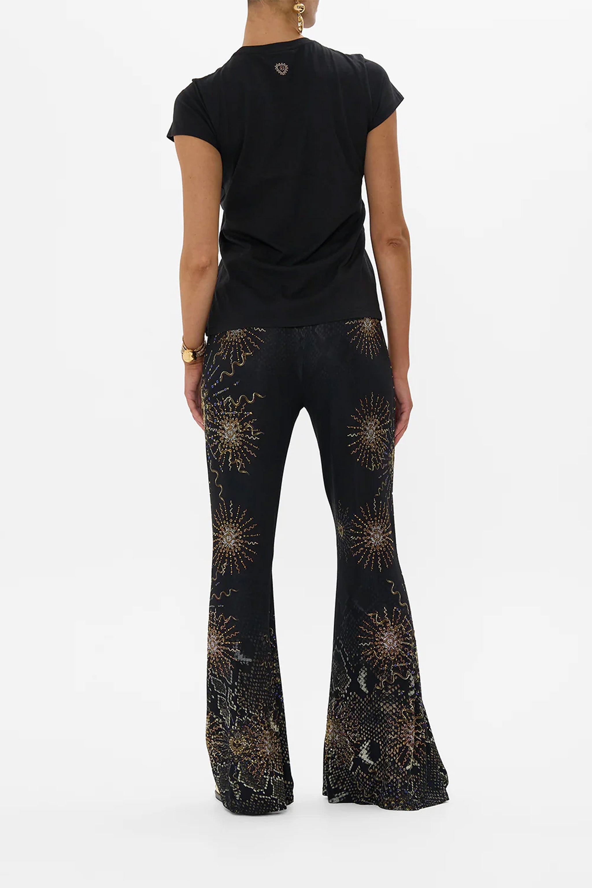 CAMILLA JERSEY FLARED PANT