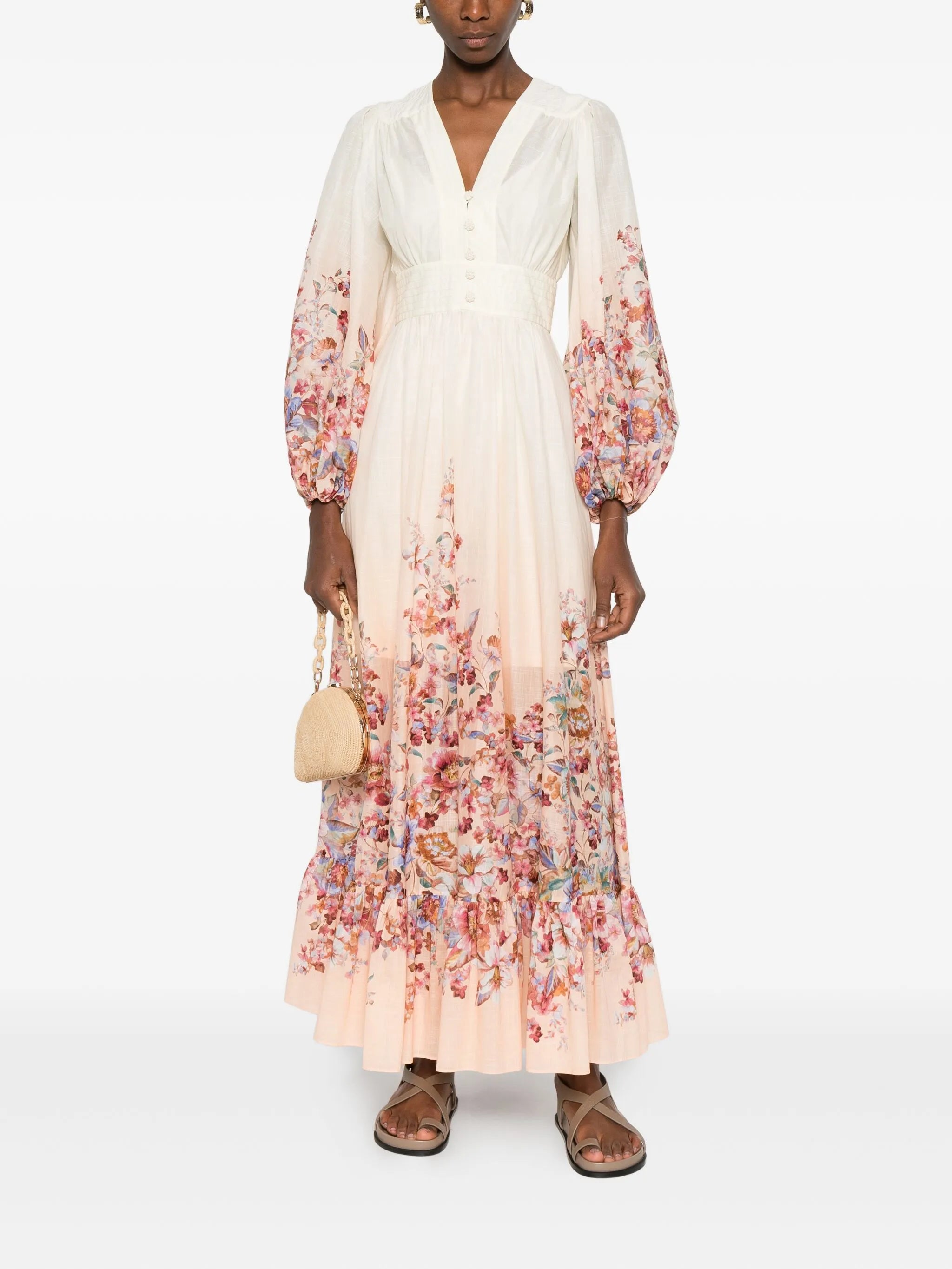 ZIMMERMAN MAXI DRESS - BEYMEN
