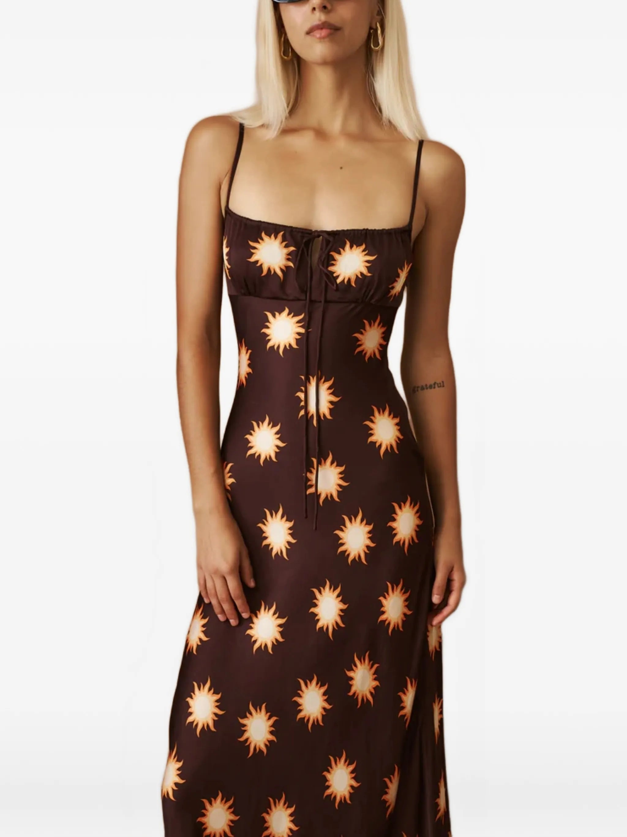LESLIE AMON SUN MAXI DRESS - BEYMEN