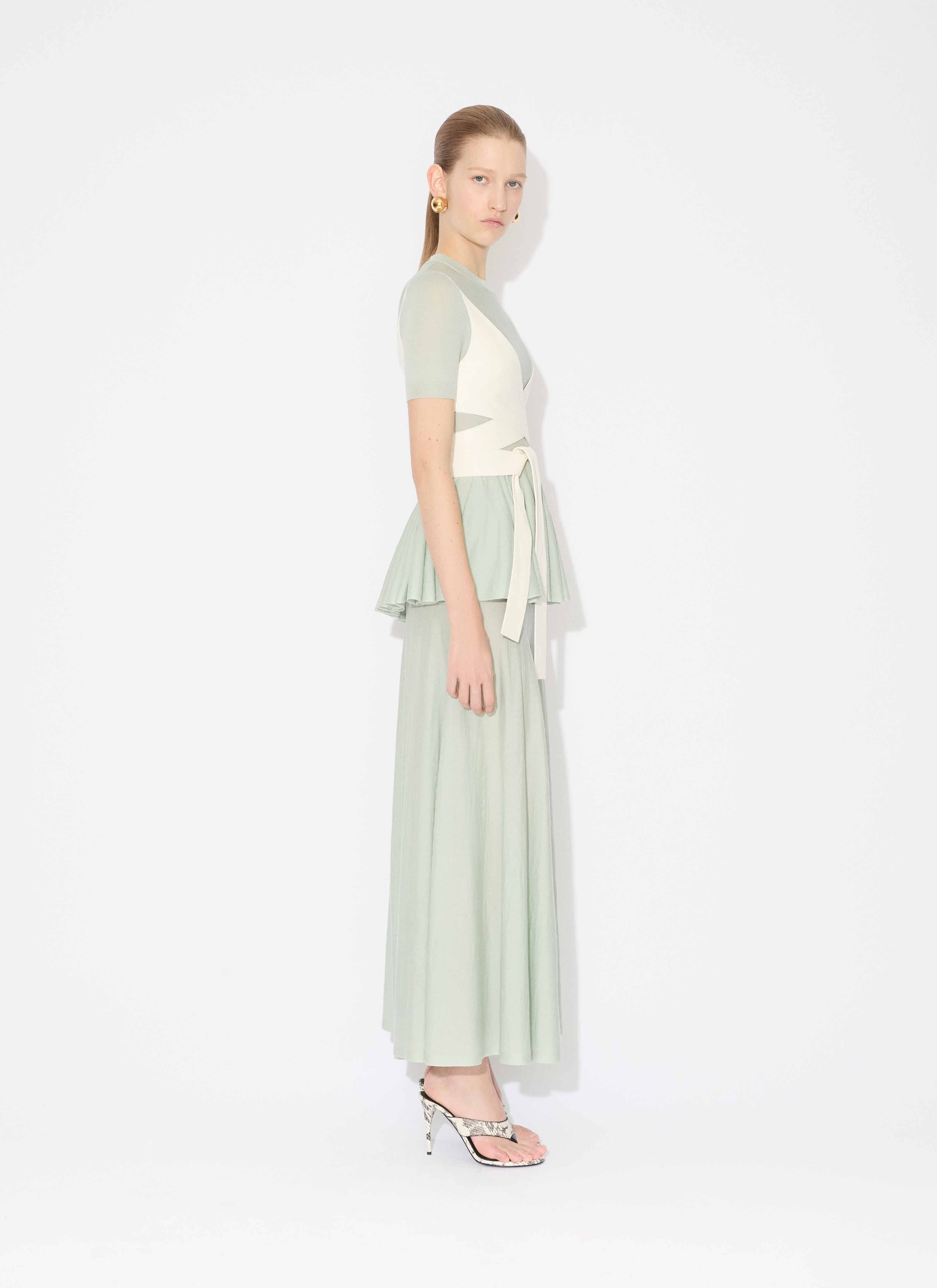 ALAIA PEPLUM TOP - BEYMEN