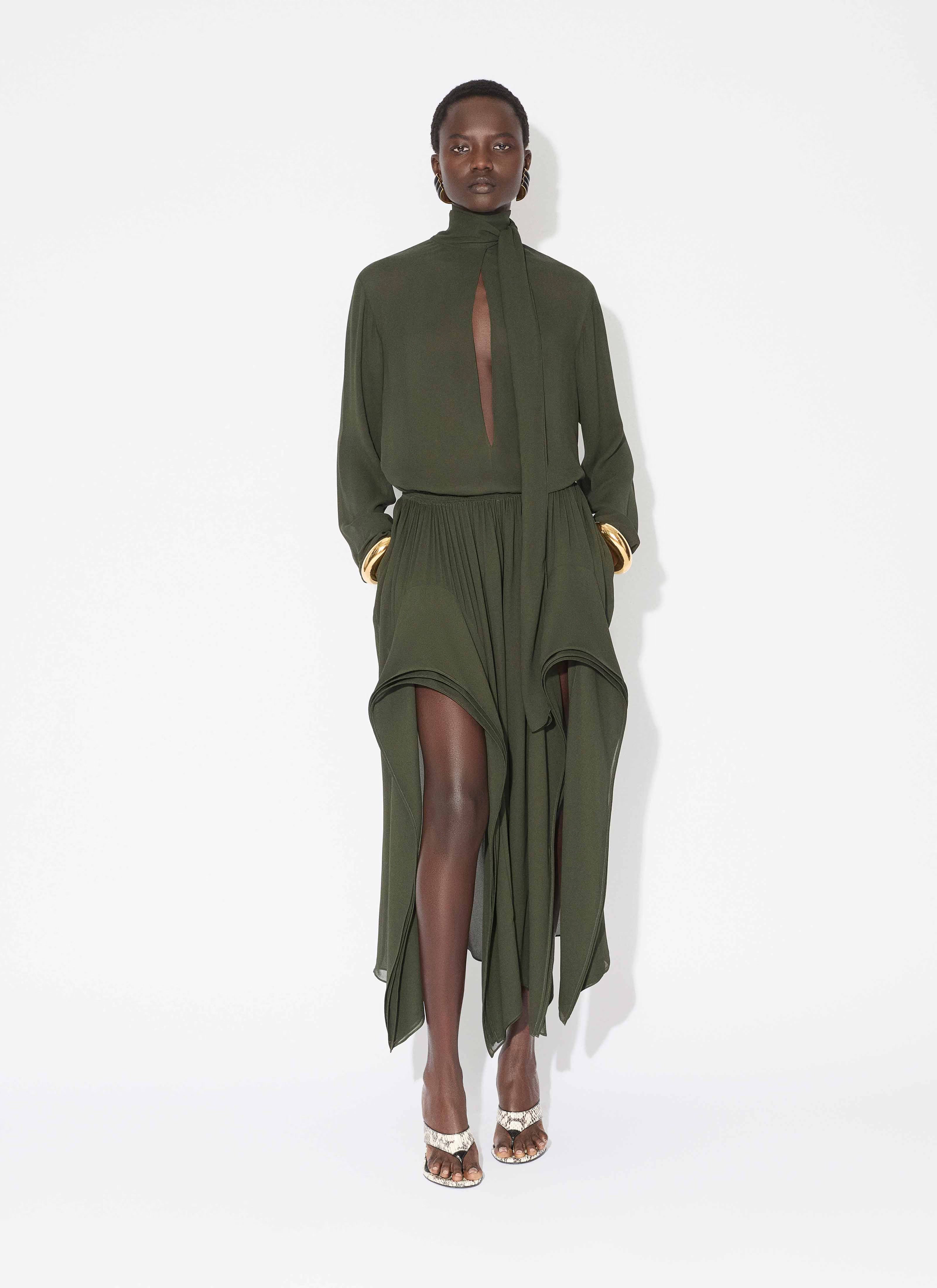 ALAIA PEEK PANTS - BEYMEN