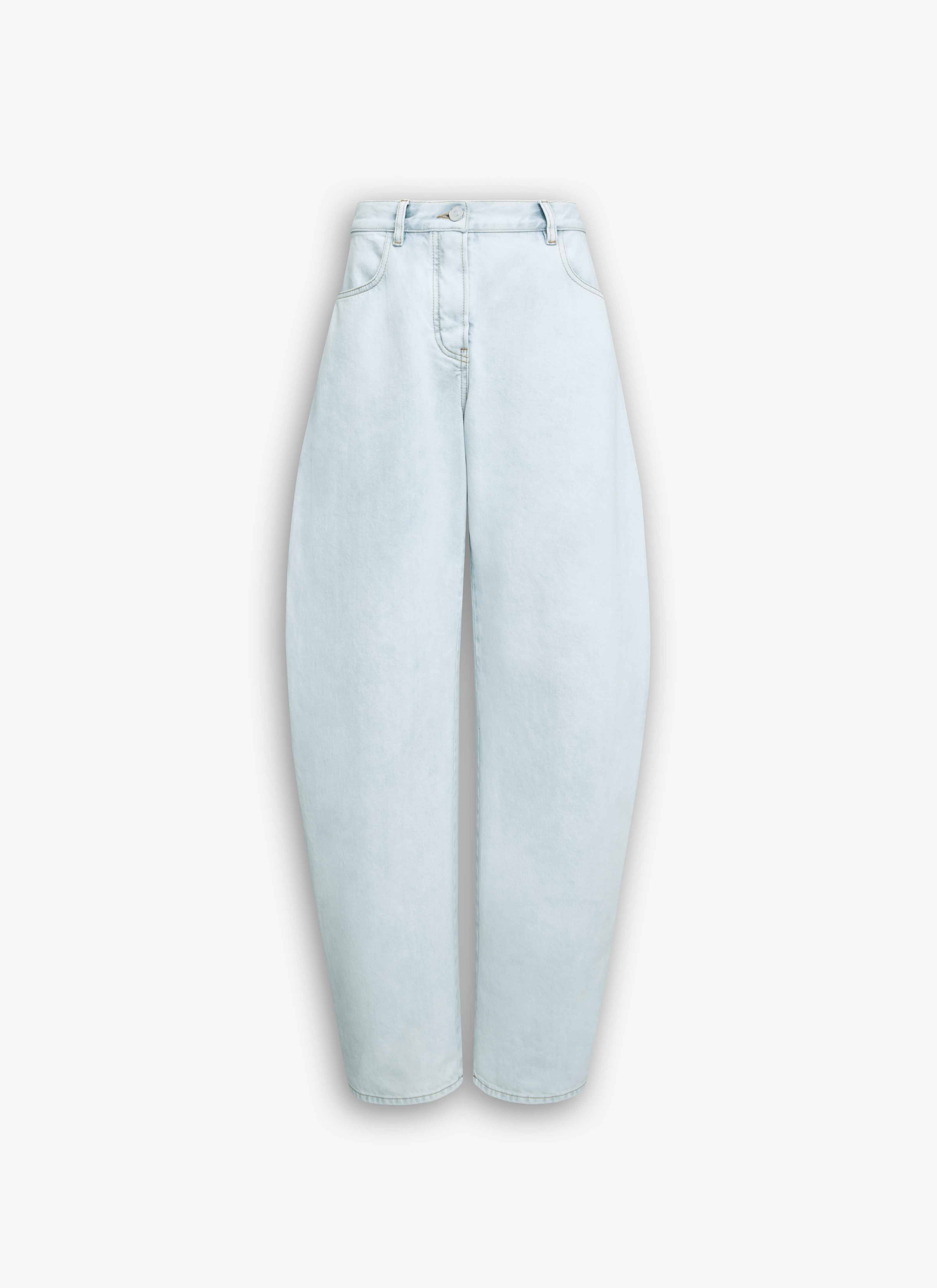 ALAIA LOW ROUND PANTS - BEYMEN