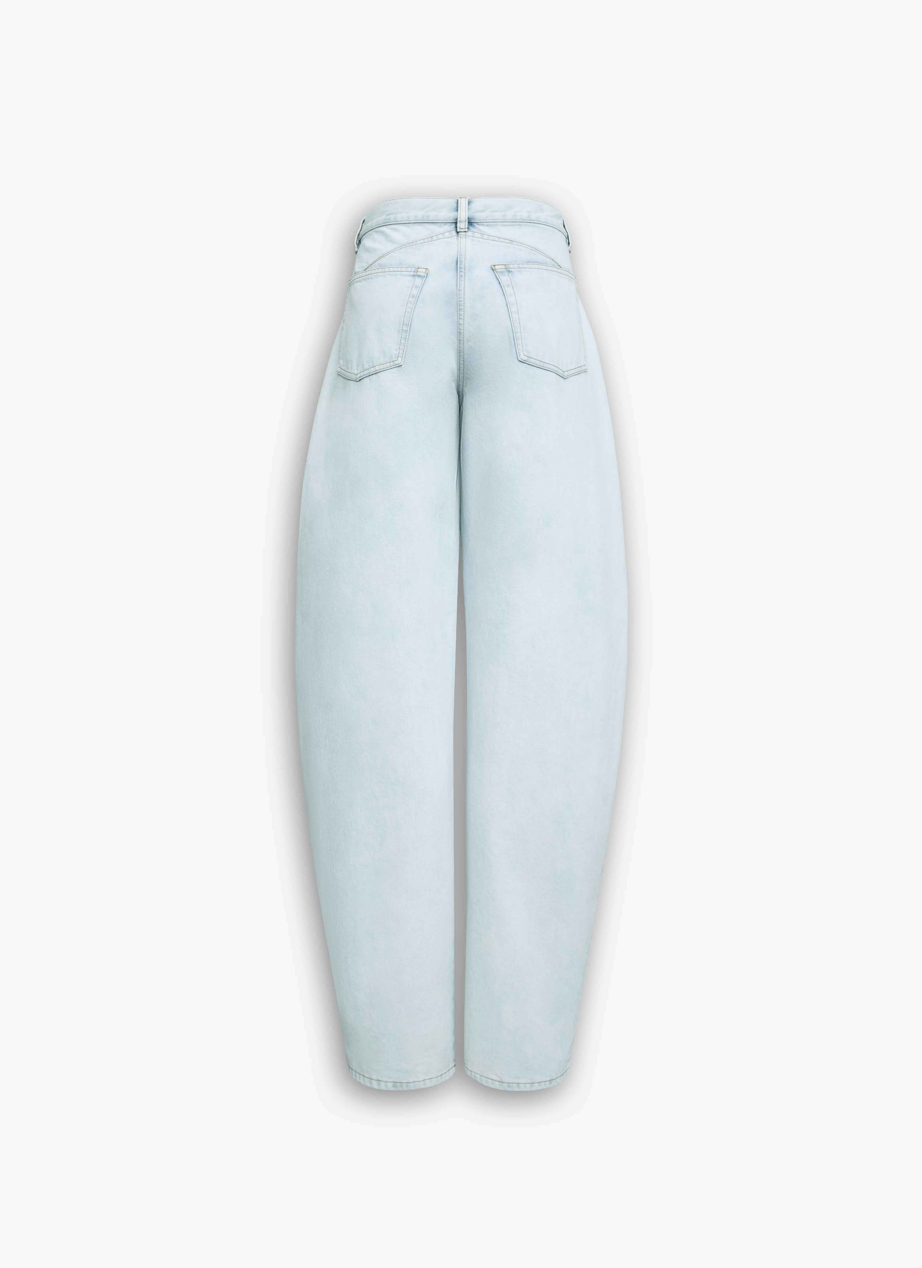 ALAIA LOW ROUND PANTS - BEYMEN