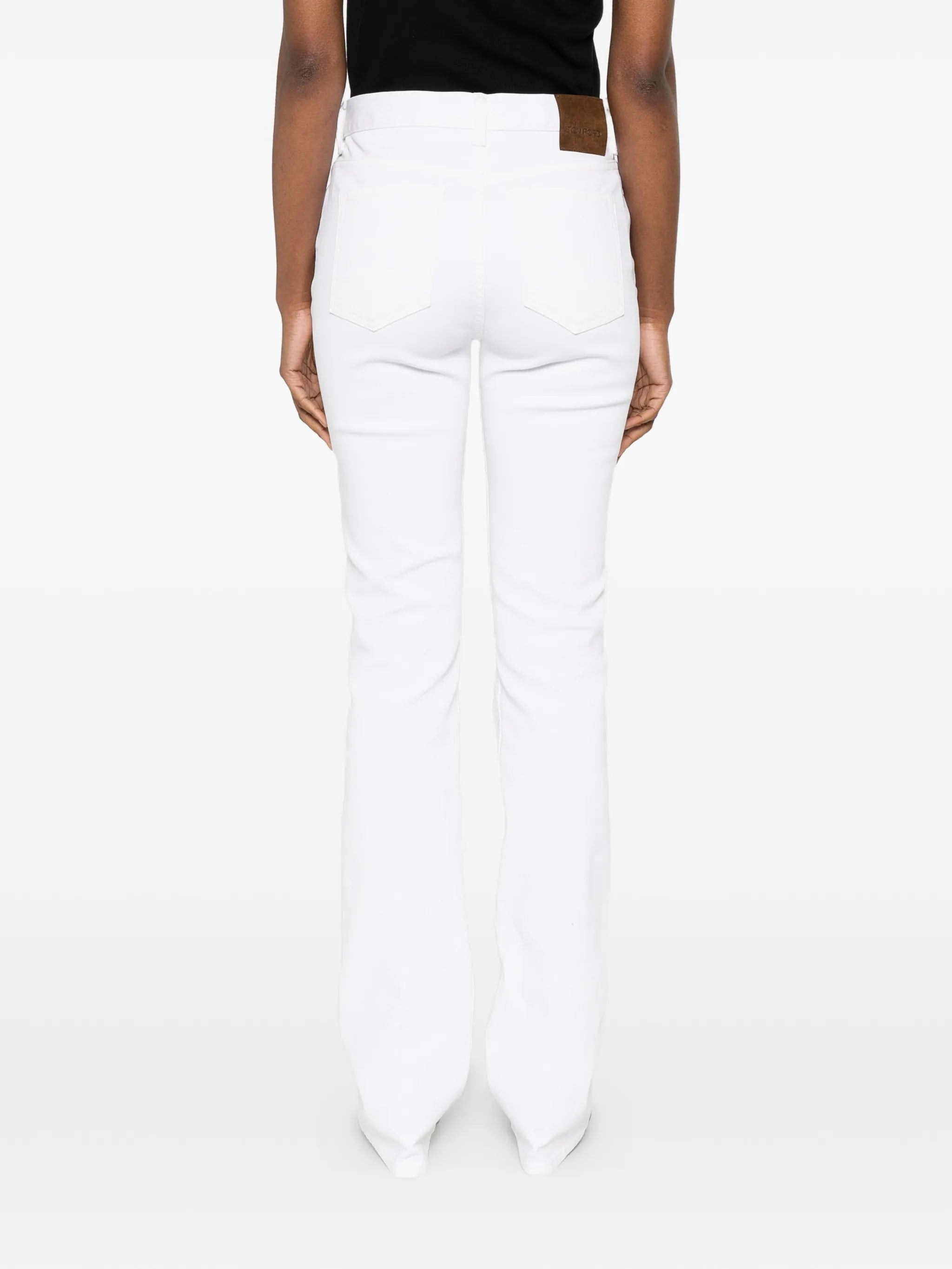 TOM FORD DENIM FLARE PANTS - BEYMEN