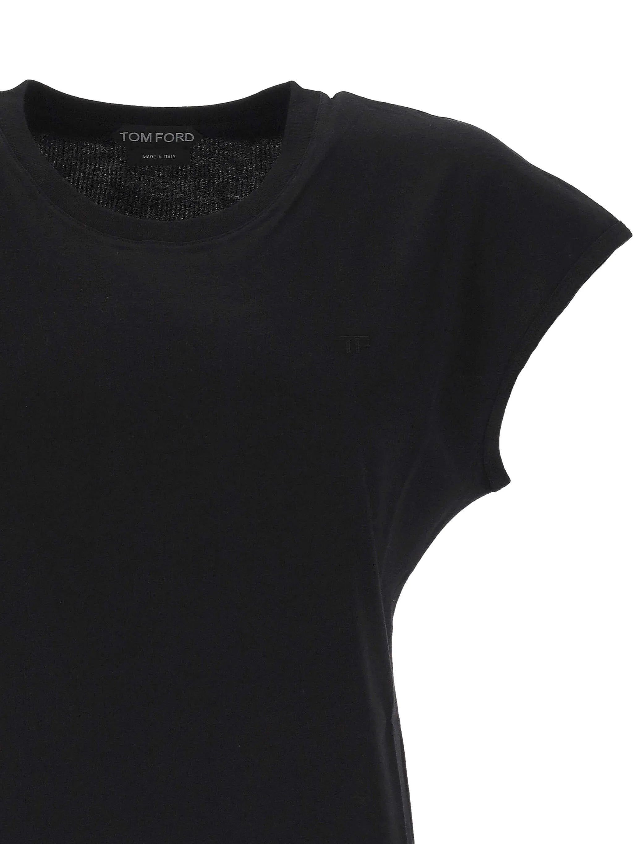 TOM FORD COTTON JERSEY FITTED T-SHIRT - BEYMEN
