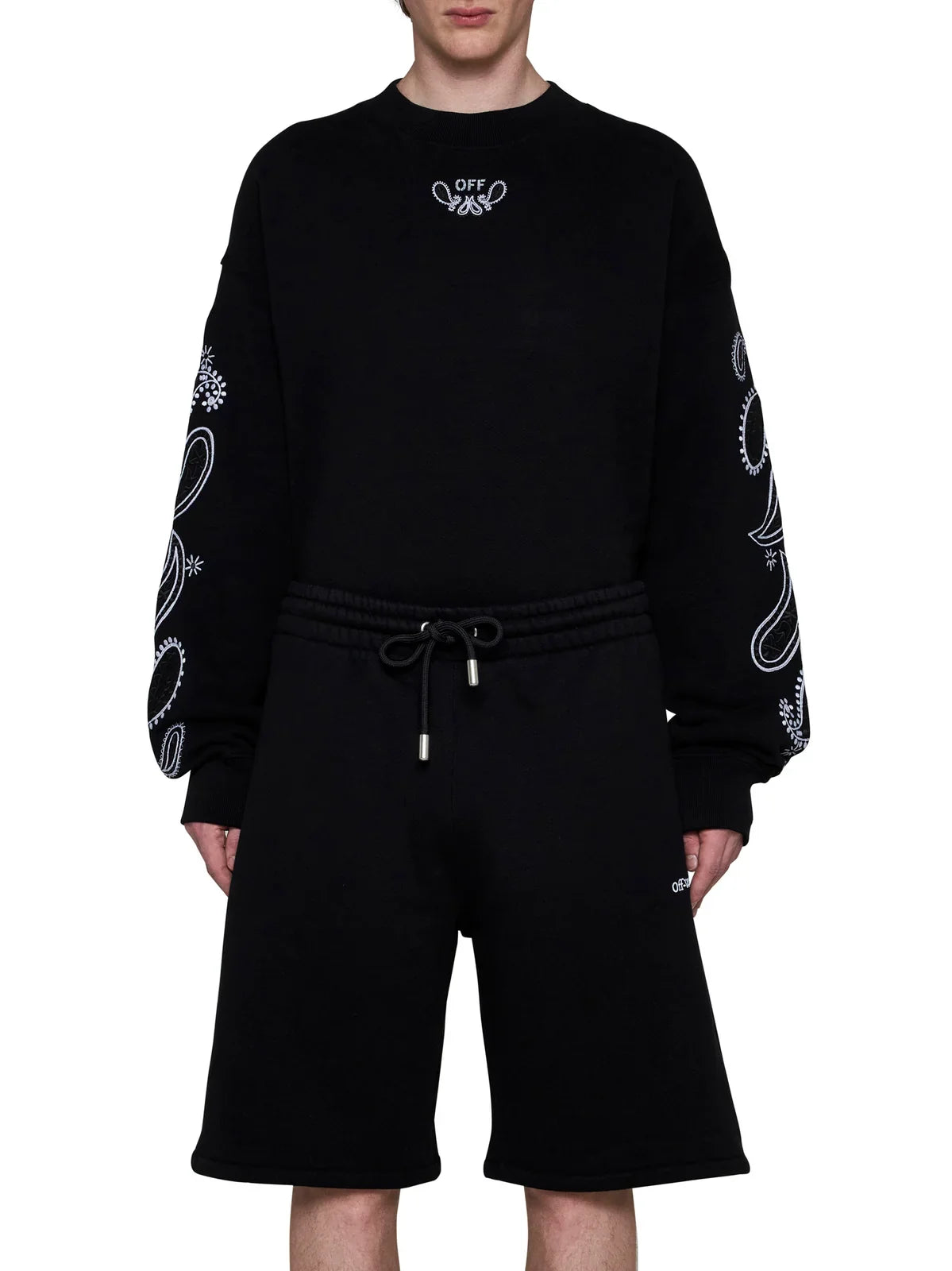 OFF WHITE SKATE SWEATSHORT - BEYMEN