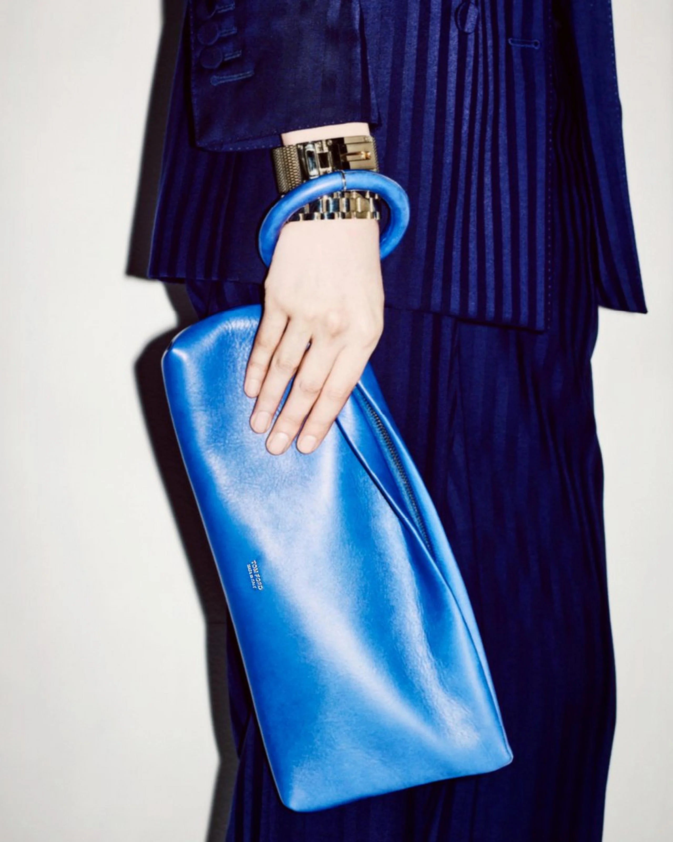 TOM FORD NAPPA LEATHER CLUTCH - BEYMEN