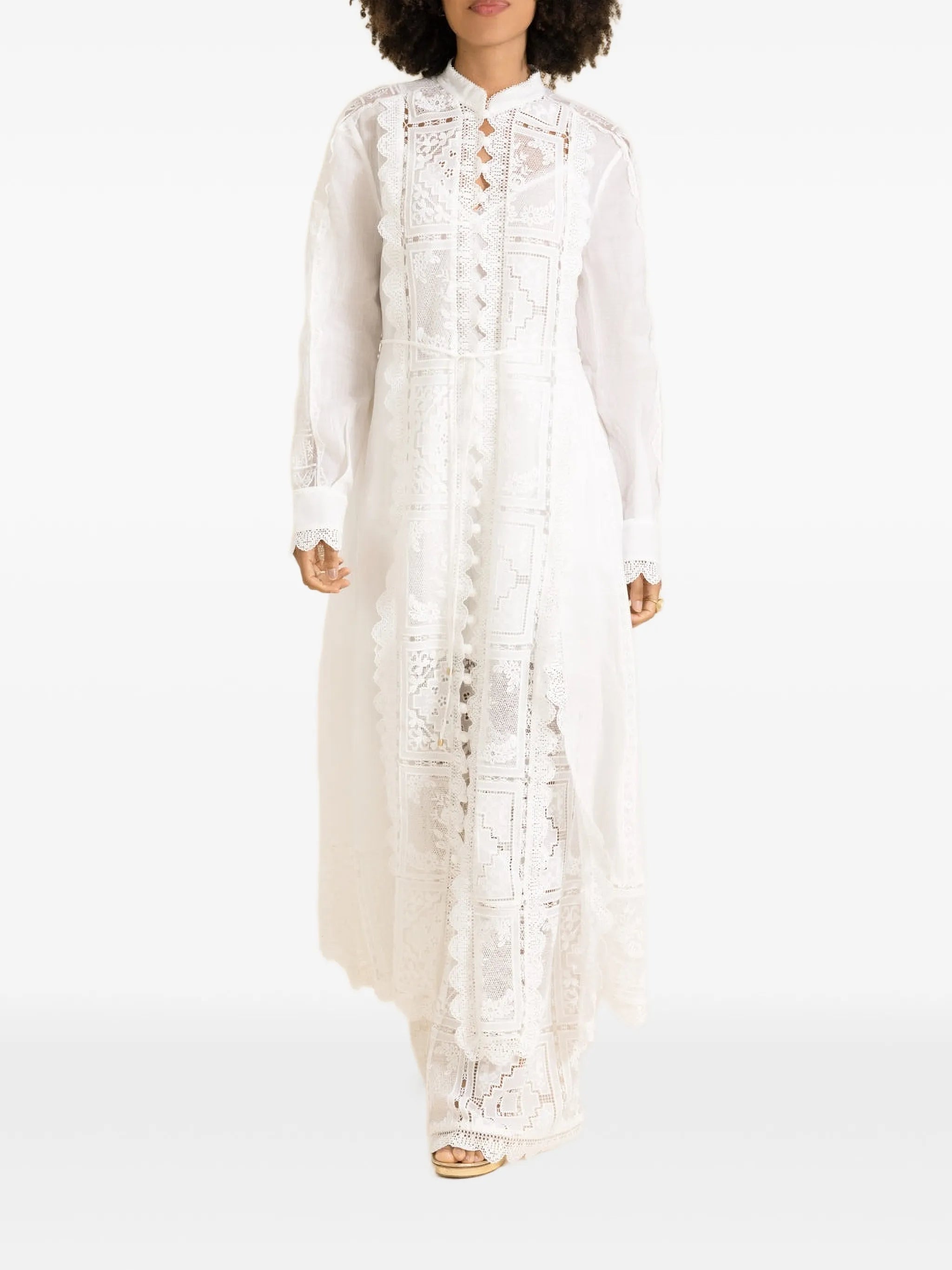 ZIMMERMAN ASTER EMBROIDERED PANT - BEYMEN