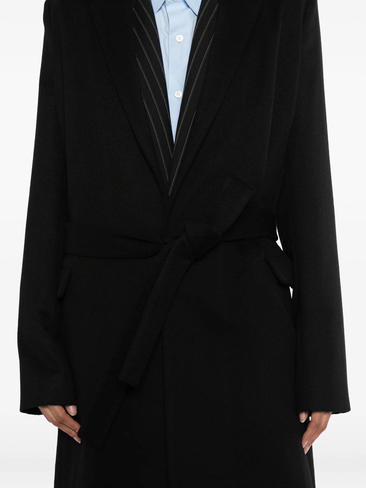 TOM FORD IGHT WOOL WRAP COAT - BEYMEN