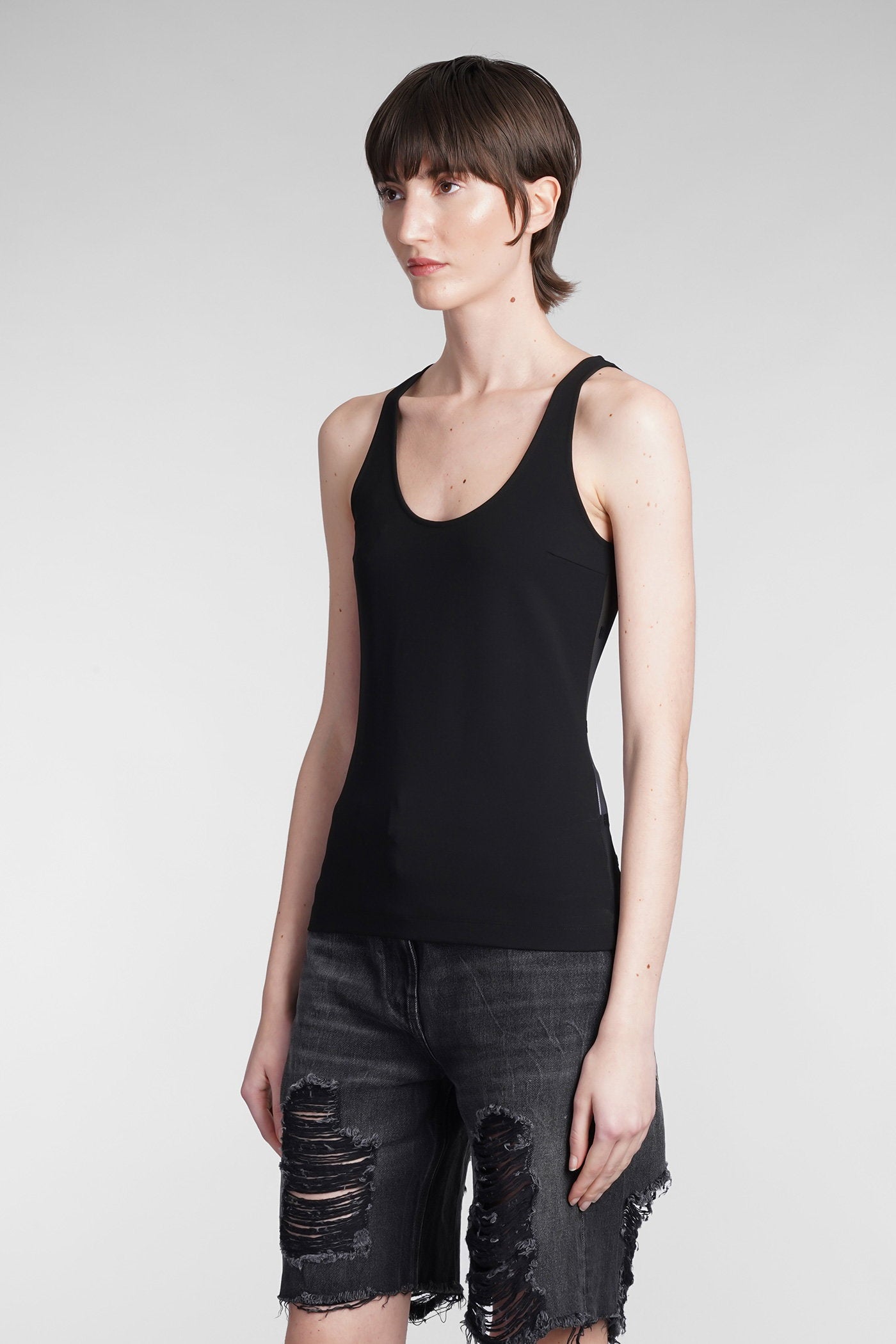 GIVENCHY TANK TOP MIX FABRIC - BEYMEN