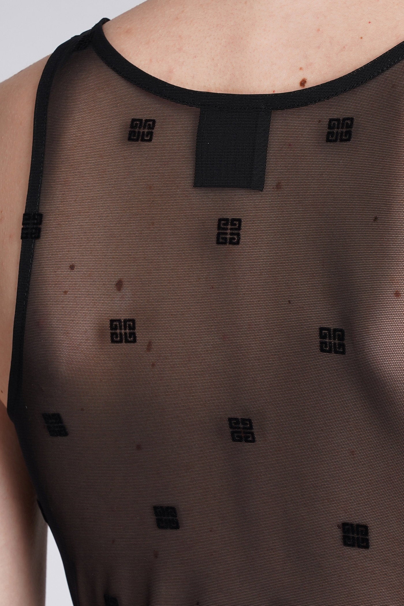 GIVENCHY TANK TOP MIX FABRIC - BEYMEN