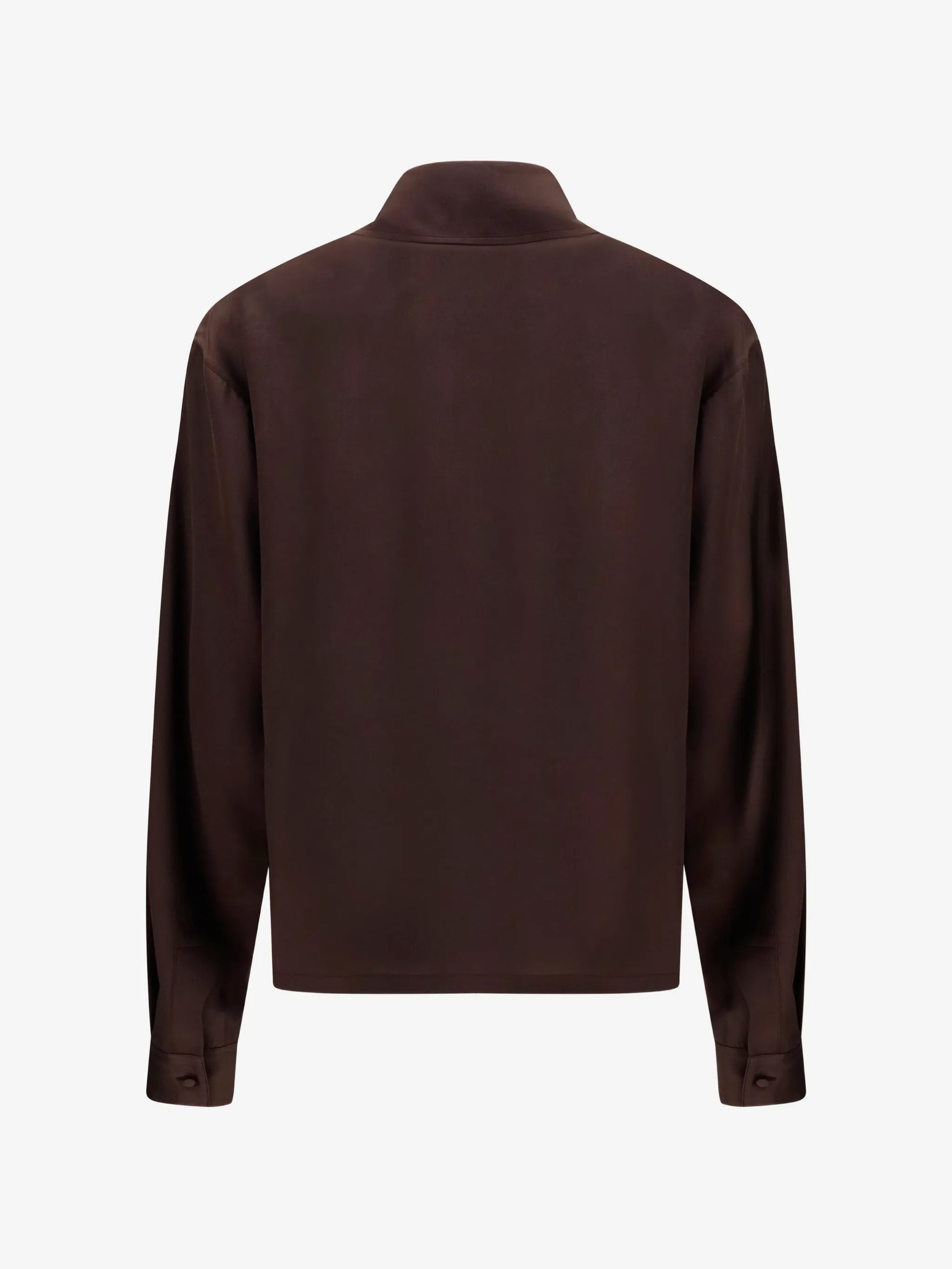 TOM FORD SILK SATIN POLO - BEYMEN