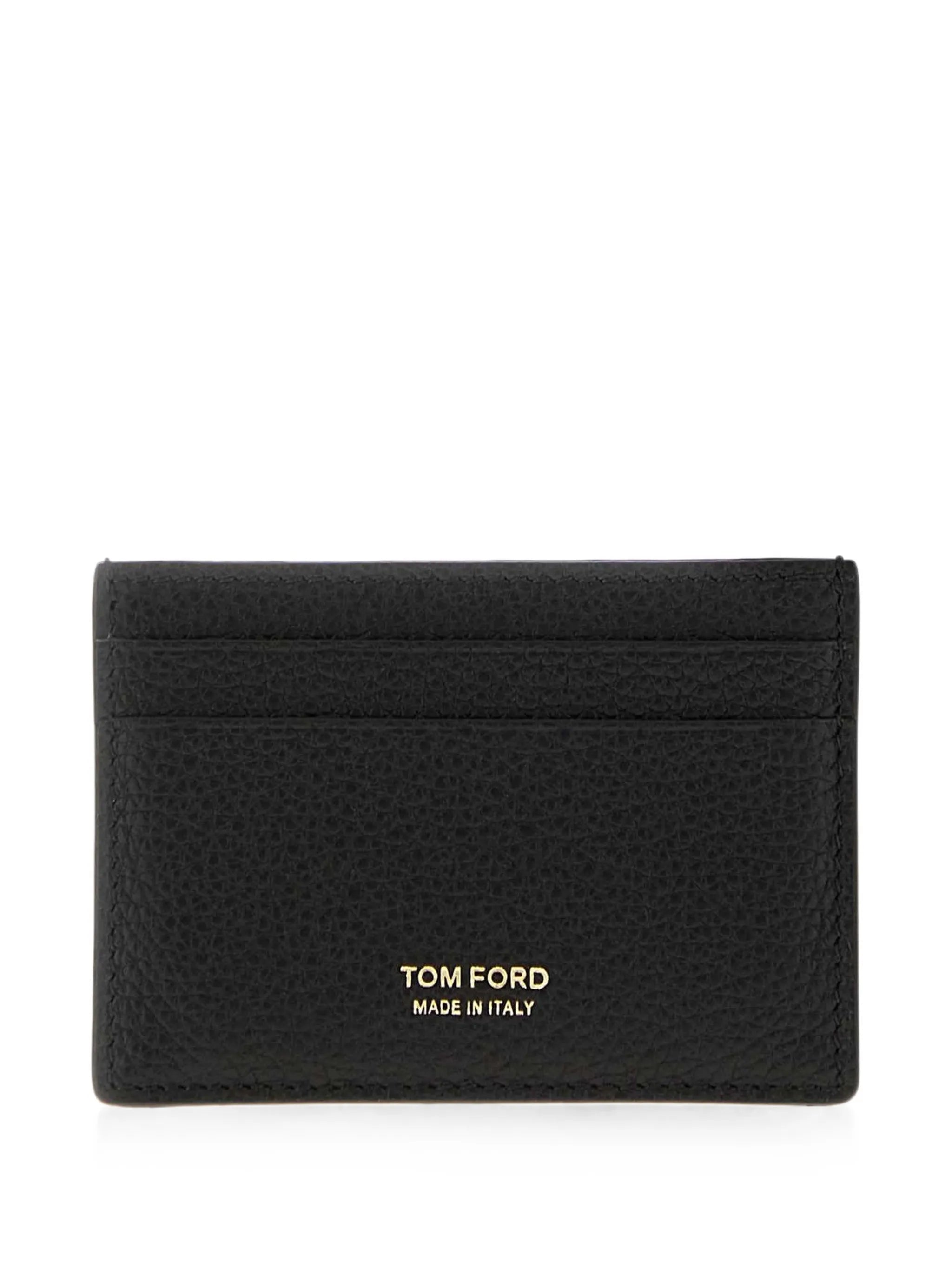 TOM FORD GRAIN LEATHER CARD HOLDER - BEYMEN