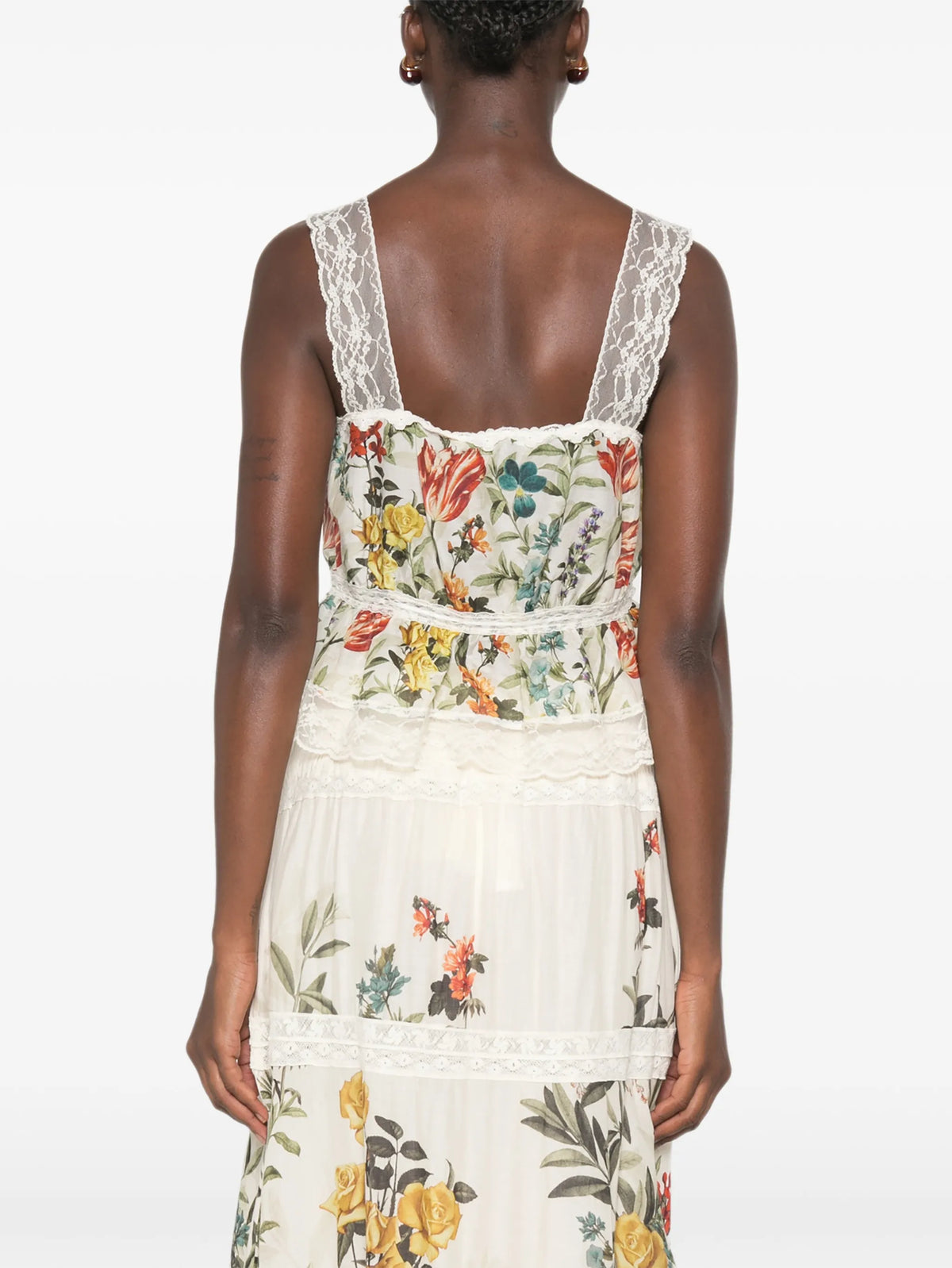 ALICE + OLIVIA ANNABETH SQ NK TOP - BEYMEN