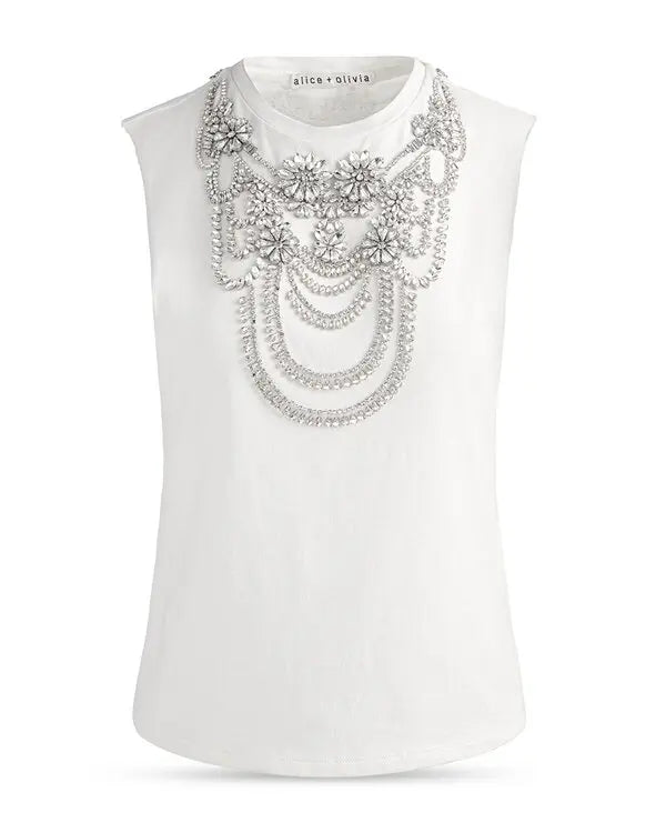 ALICE + OLIVIA TANK TOP - BEYMEN