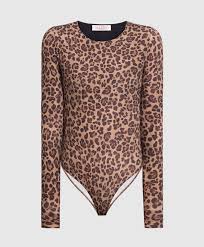 Valentino Jersery Animalier Top