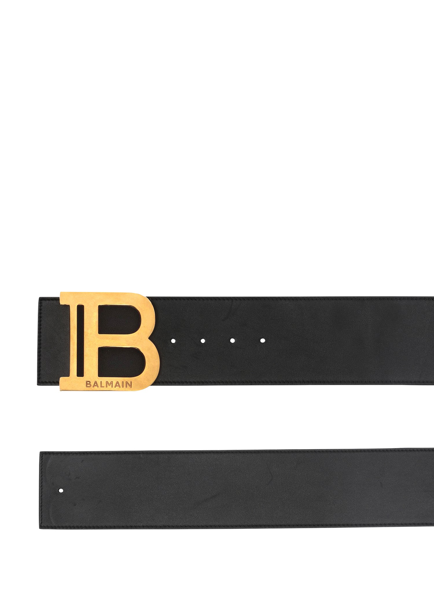 BALMAIN B LOGO BUCKLE BELT - BEYMEN