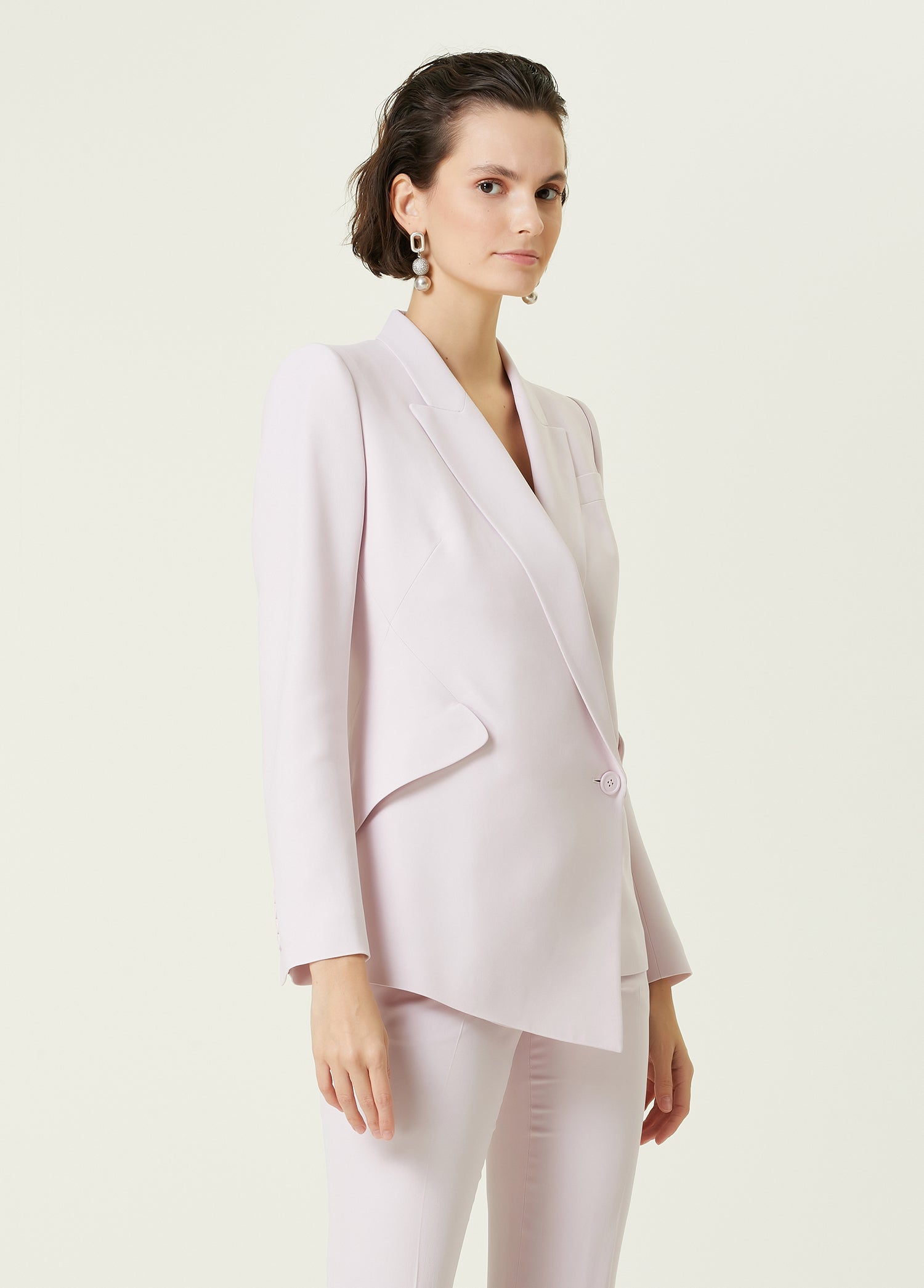 ALEXANDER MCQUEEN DROP HEM ONE BUTN JACKE - BEYMEN