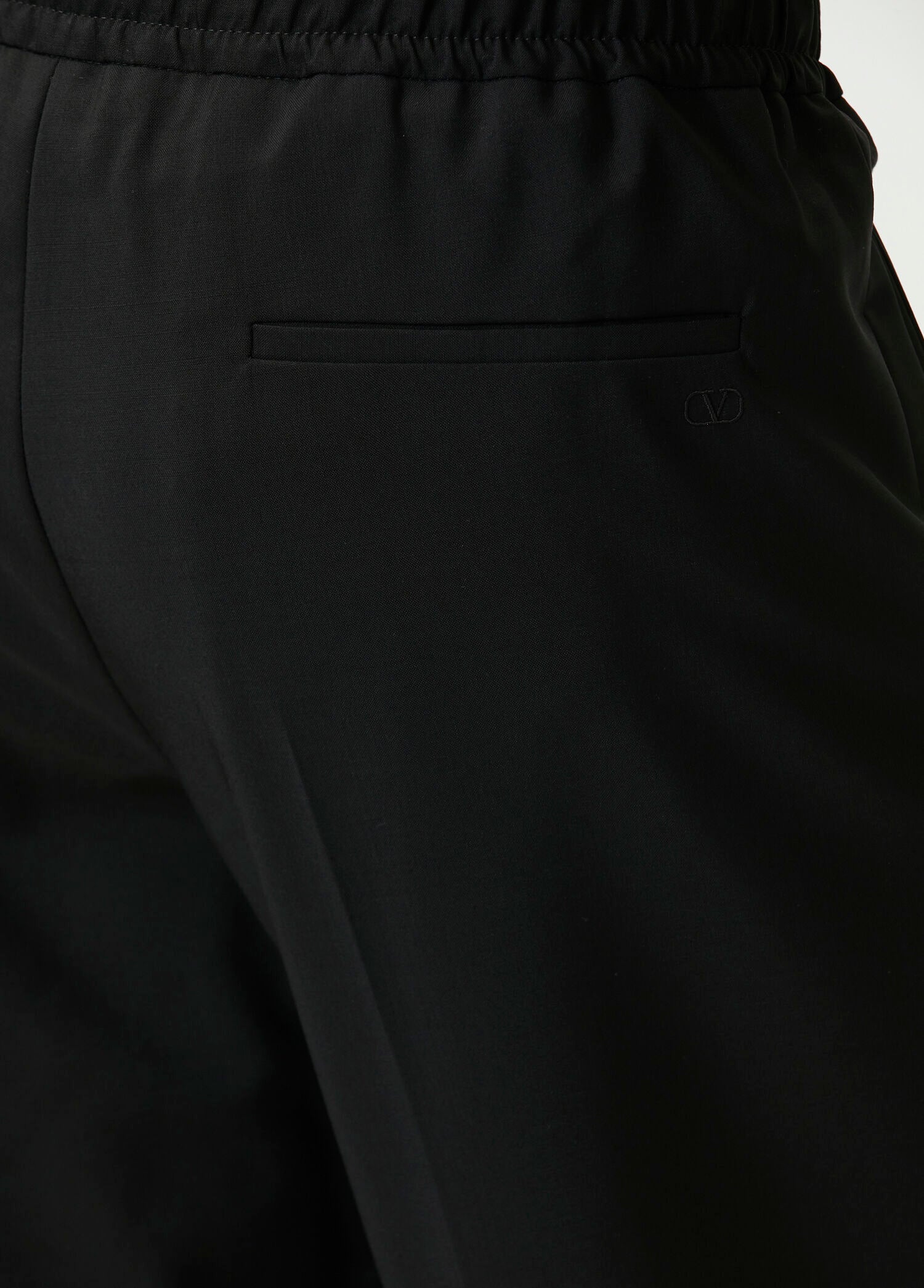 VALENTINO GARAVANI PANTALONE RICAMO V LOGO - BEYMEN