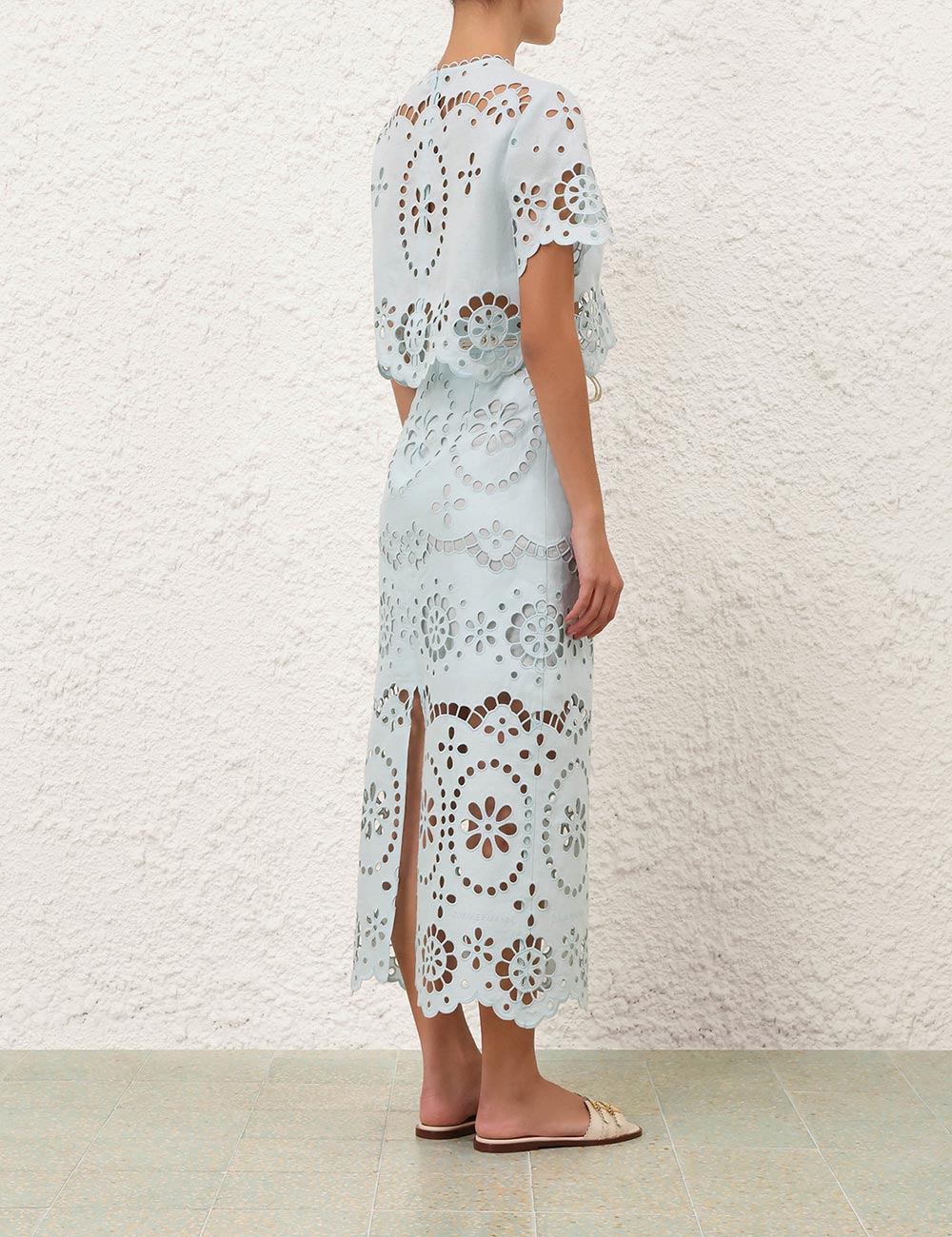 ZIMMERMAN EMBROIDERED BODICE - BEYMEN