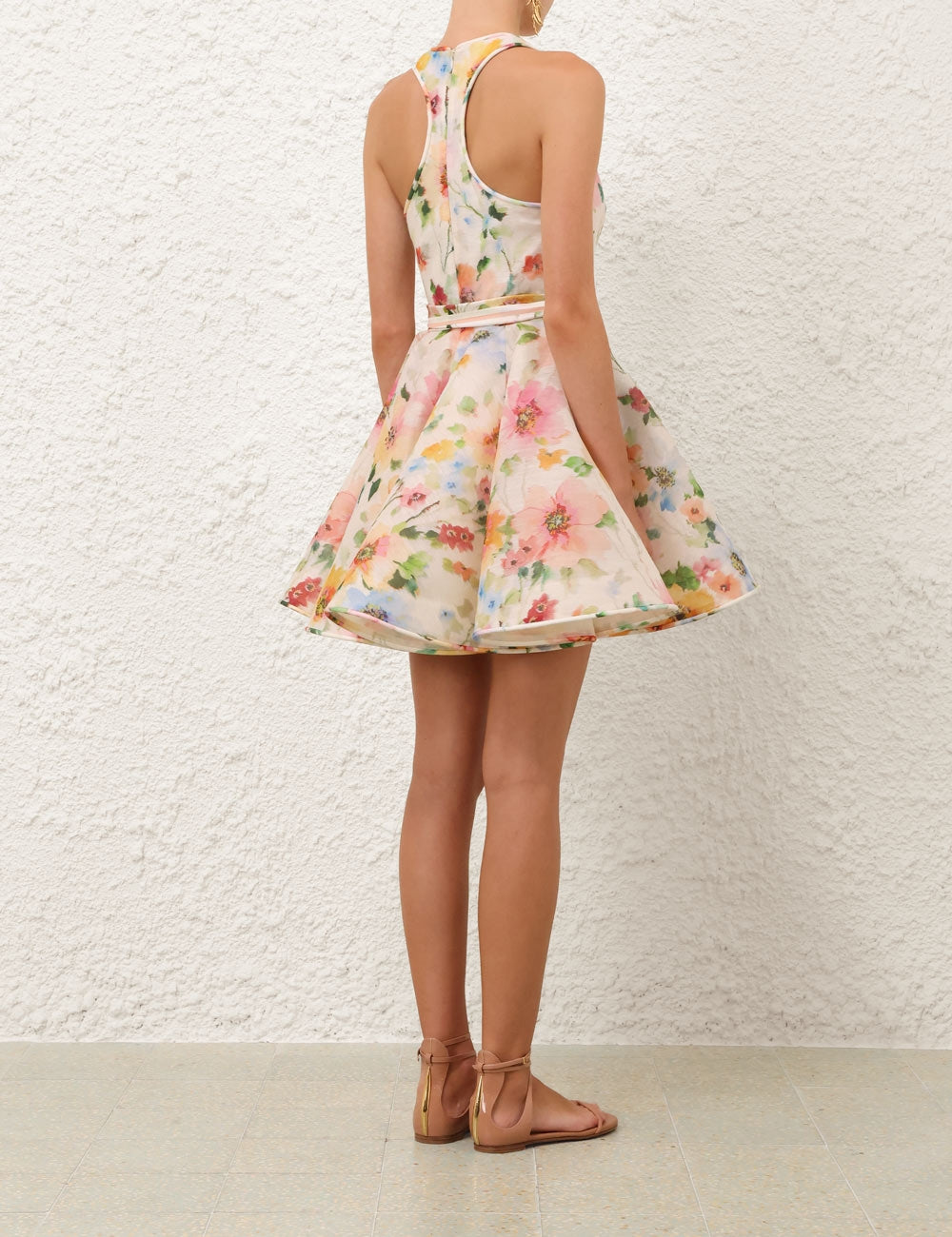 ZIMMERMAN ALCHEMY RACER MINI DRESS - BEYMEN