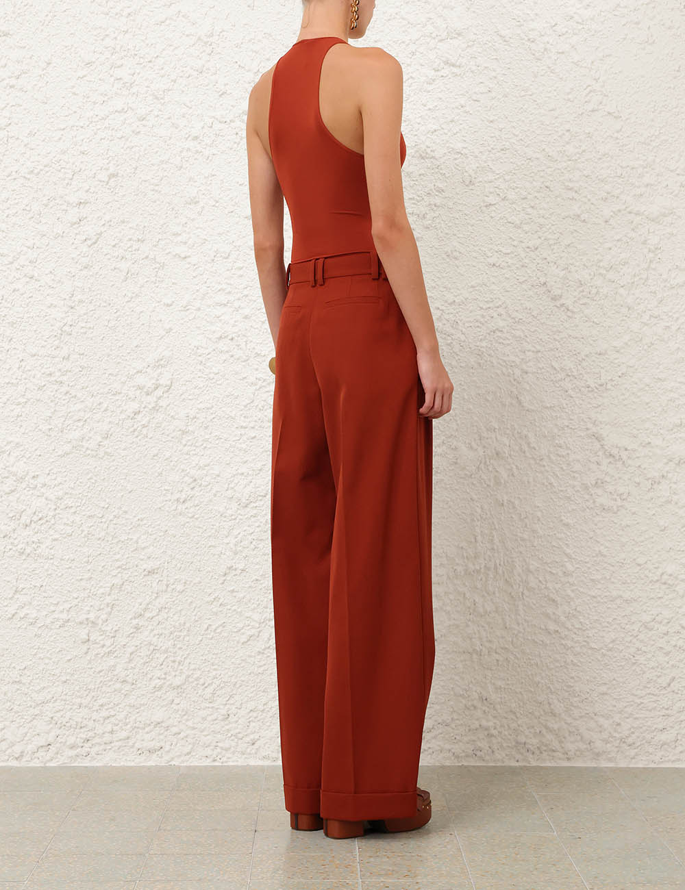 ZIMMERMAN LUNA PLUNGE BODYSUIT - BEYMEN
