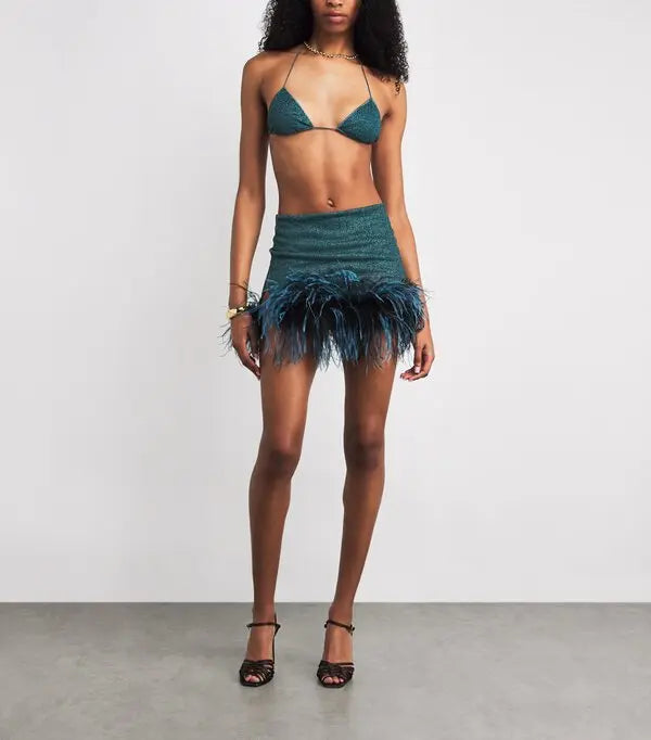 OSEREE LUMIERE PLUMAGE SKIRTINI - BEYMEN