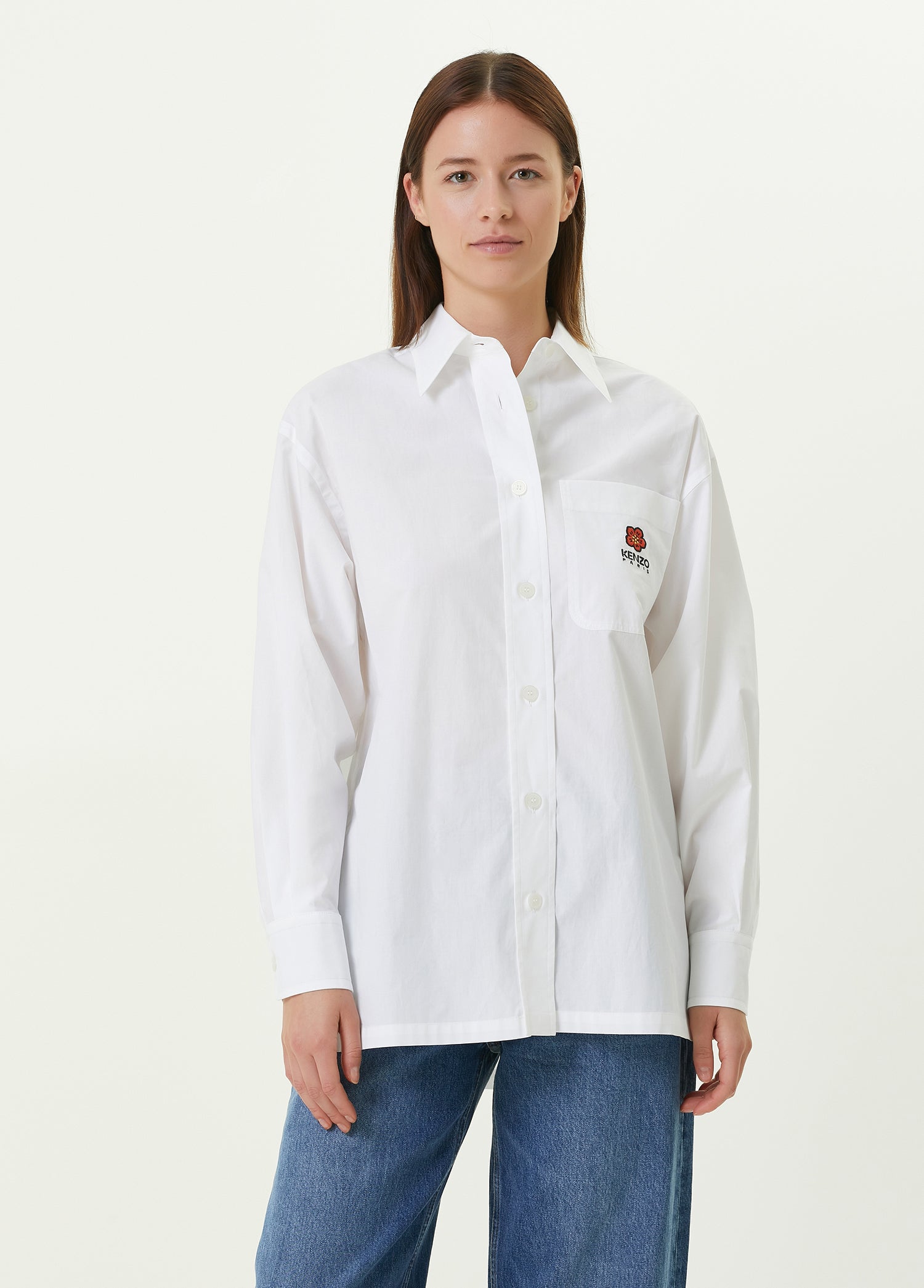 KENZO BOKE FLOWER OVERSIZE SHIRT
