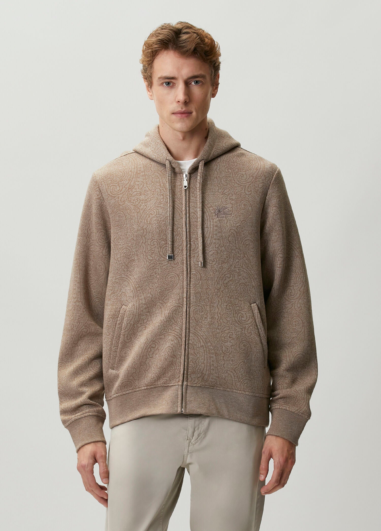 ETRO ZIPPED HOODIE WELT PKT - BEYMEN
