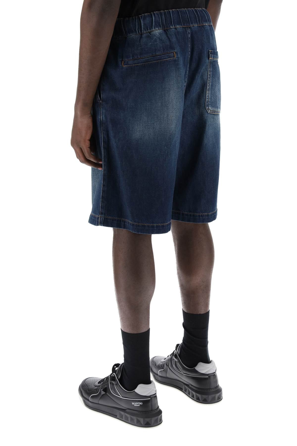 VALENTINO GARAVANI SHORT IN DENIM - BEYMEN