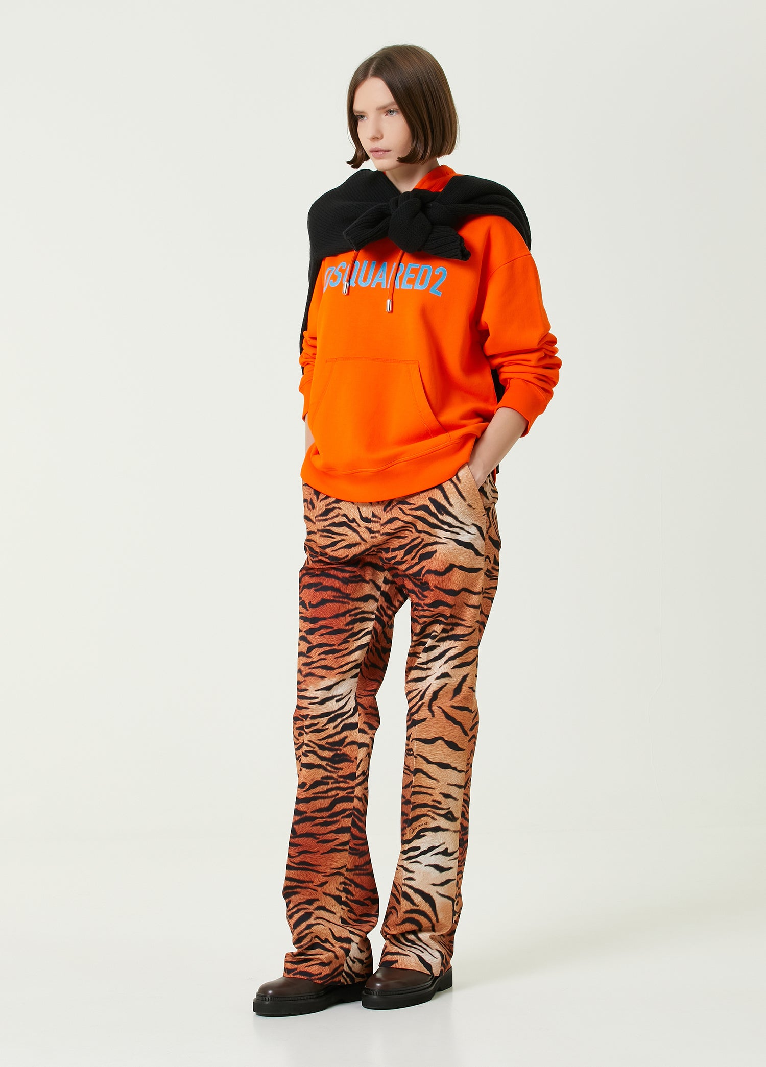 DSQUARED2 LONG SLEEVED HOODIE - BEYMEN
