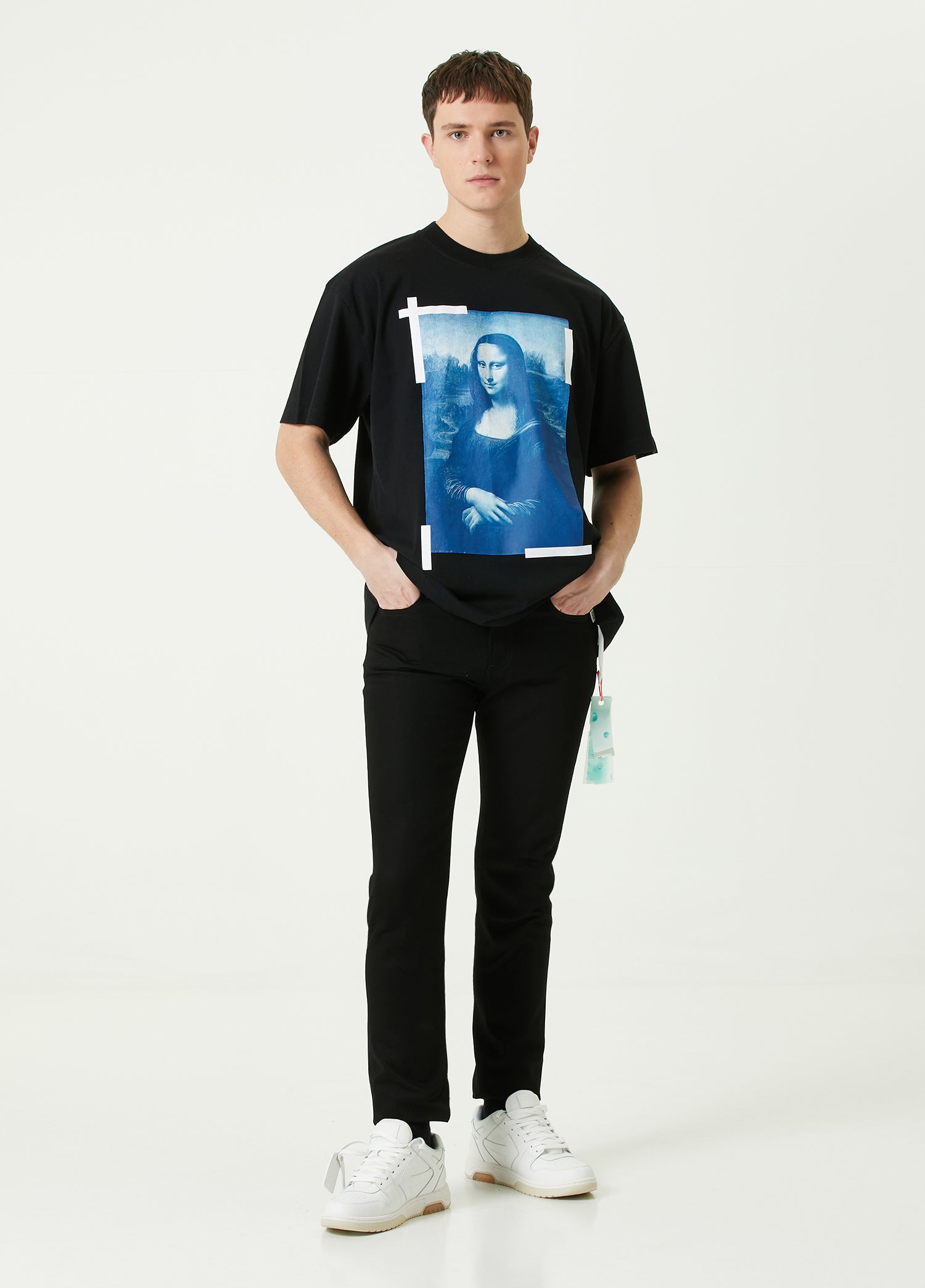 OFF WHITE DENIM PANTS - BEYMEN