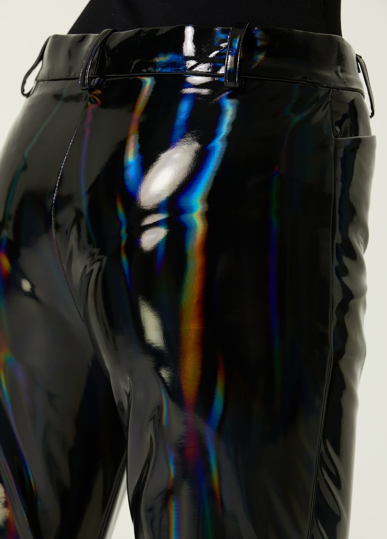 THE ATTICO PANTS PATENT JERSEY - BEYMEN