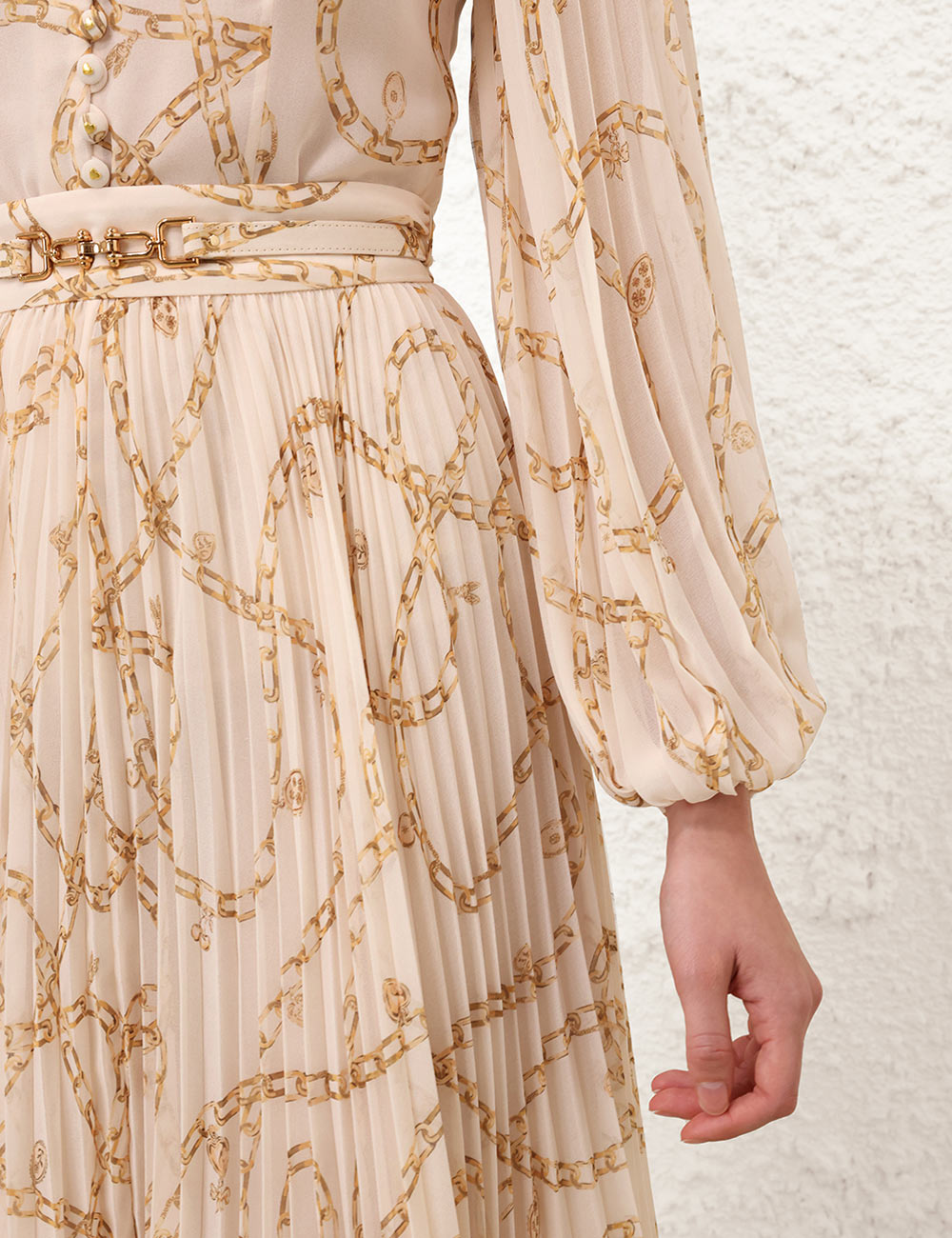 ZIMMERMAN SUNRAY PLEATED SKIRT - BEYMEN