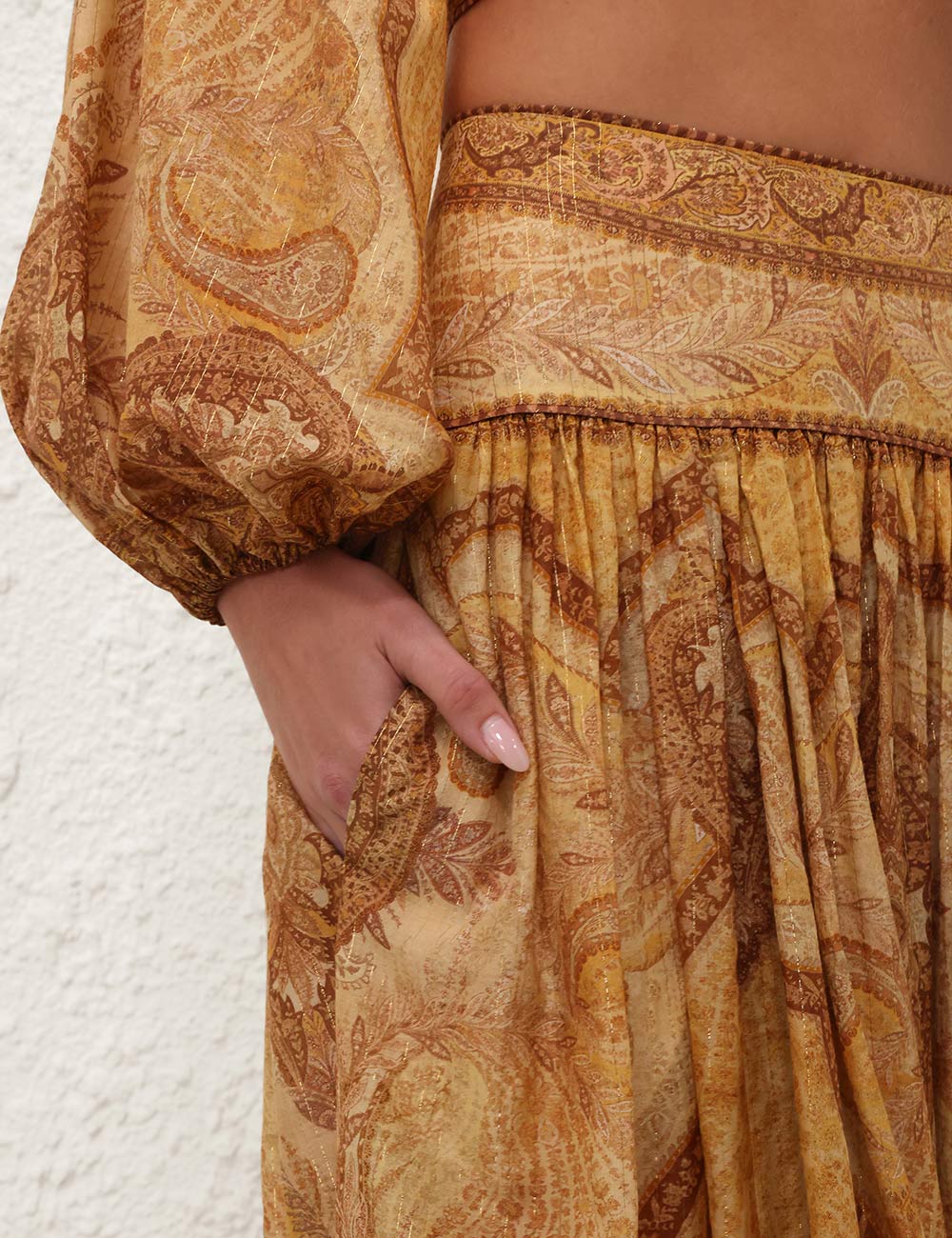 ZIMMERMAN MAXI SKIRT - BEYMEN
