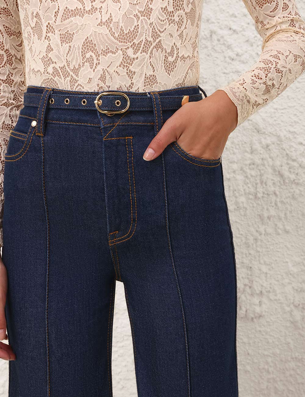 ZIMMERMAN WIDE LEG JEAN - BEYMEN