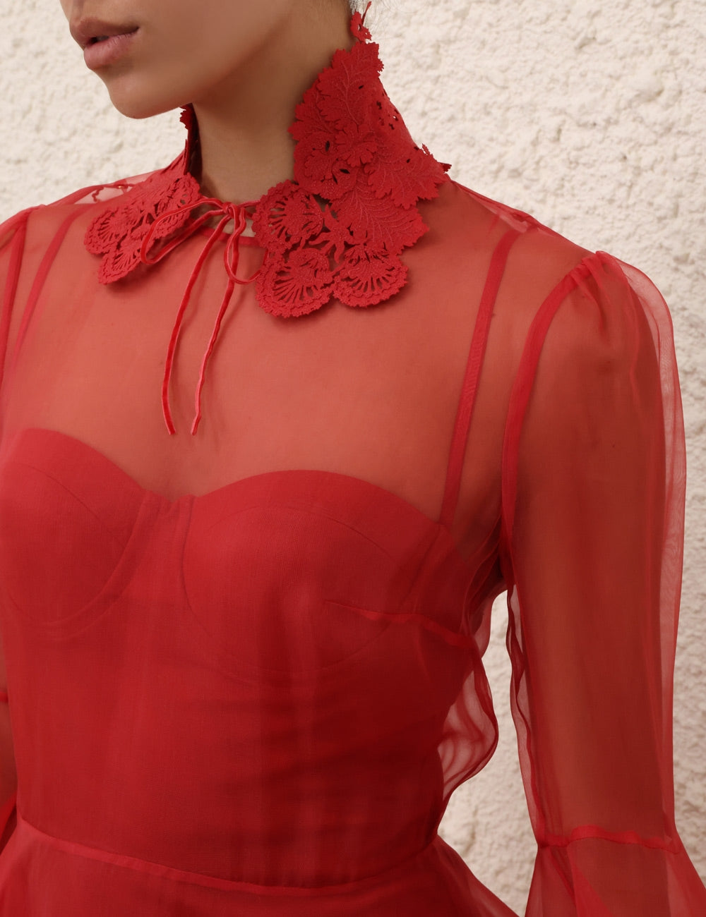 ZIMMERMAN MINI DRESS - BEYMEN