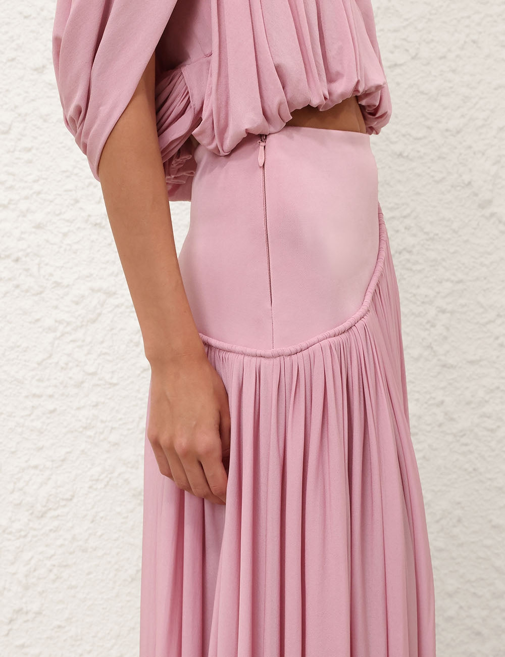 ZIMMERMAN ALCHEMY ASYMMETRIC SKIRT - BEYMEN