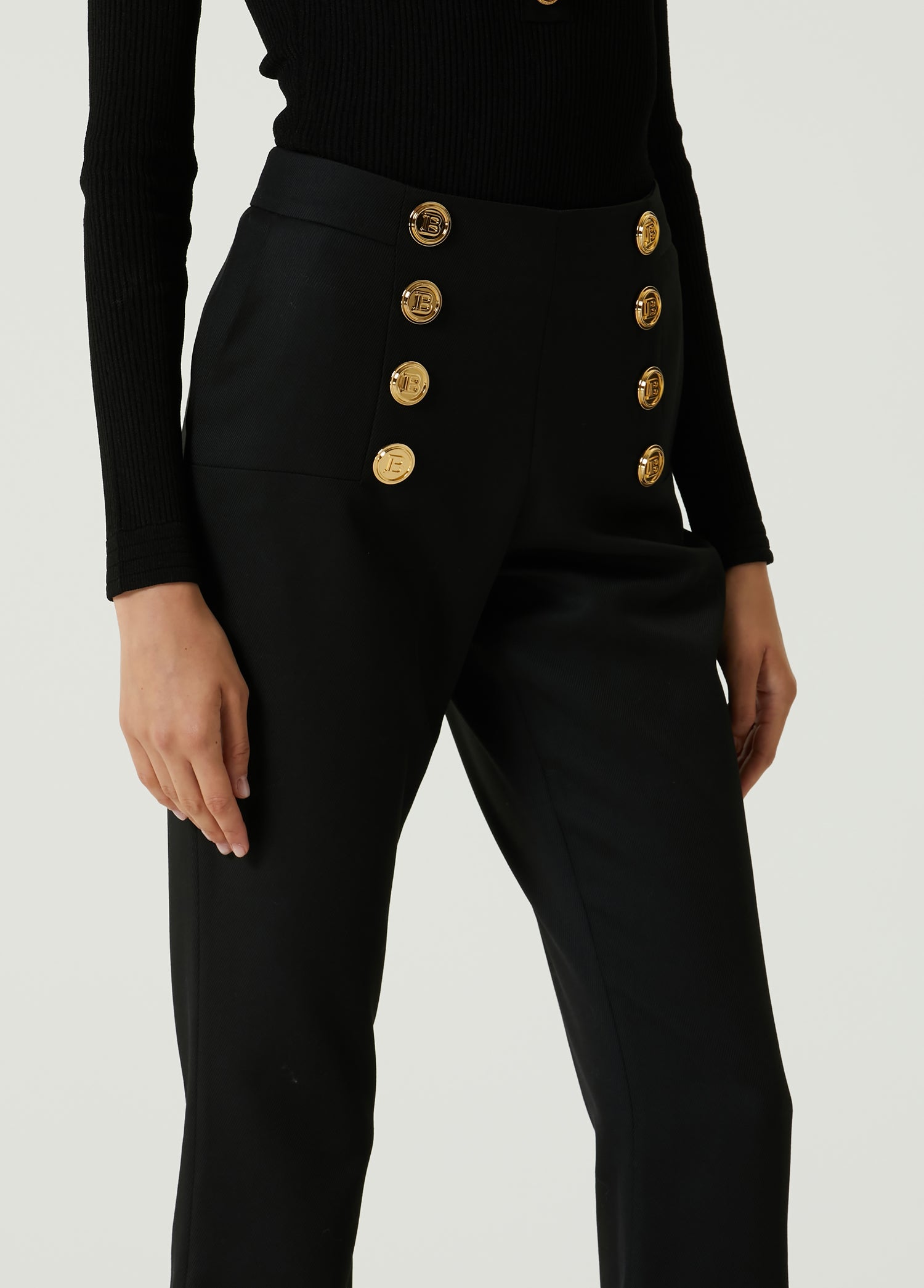 BALMAIN 6 BTN CROPPED BOOTCUT - BEYMEN