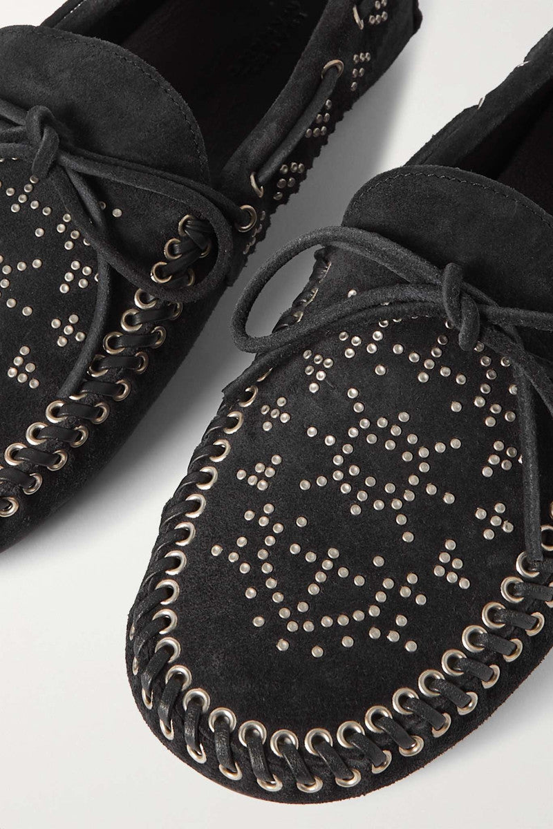 ISABEL MARANT MOCASSIN W/BOW TIE - BEYMEN